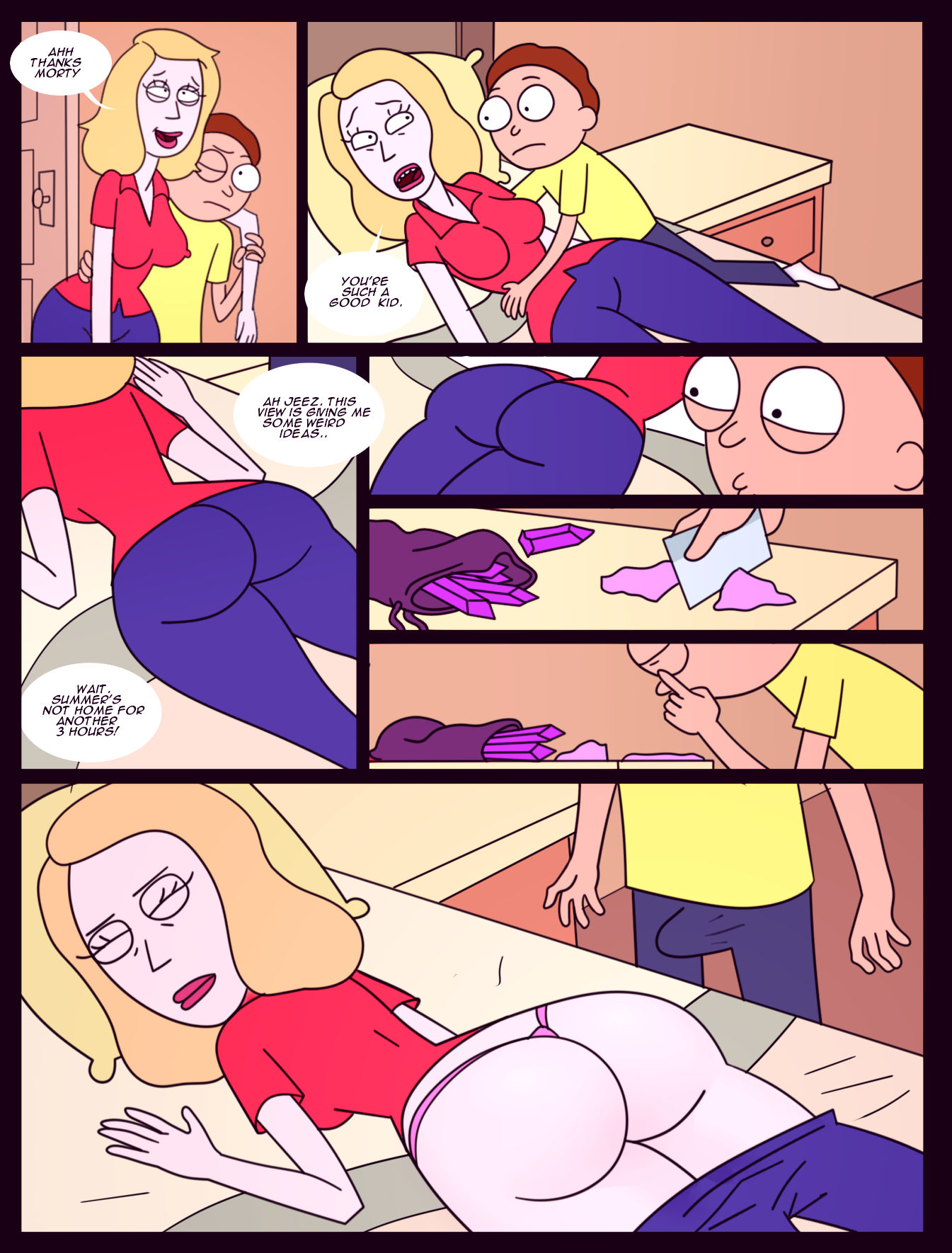 Beth and morty comic porn comic picture 2