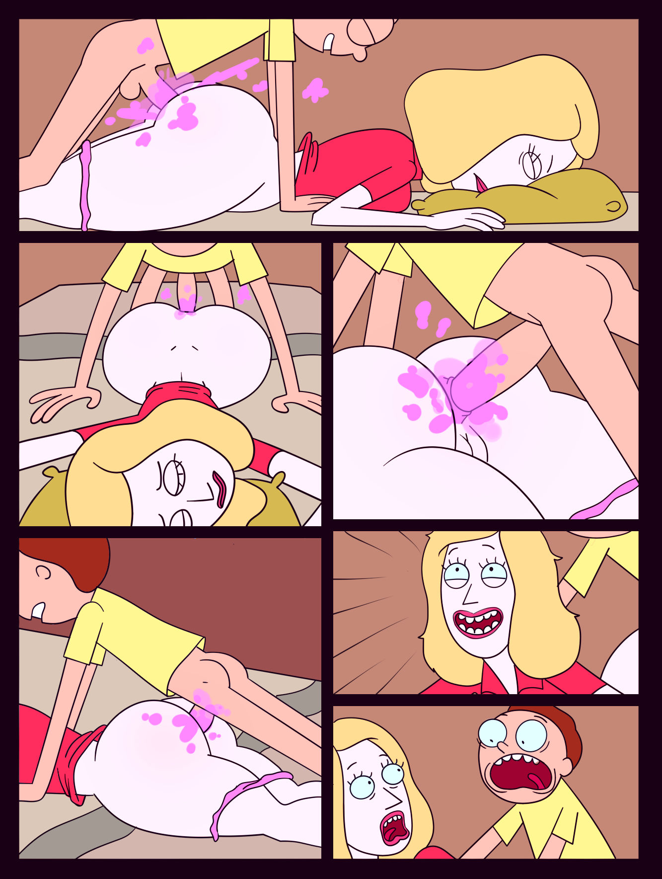 Beth and morty comic porn comic picture 6