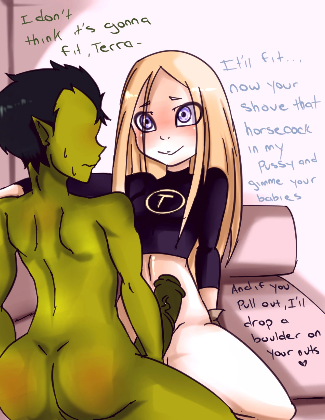 Bitch boy porn comic picture 3