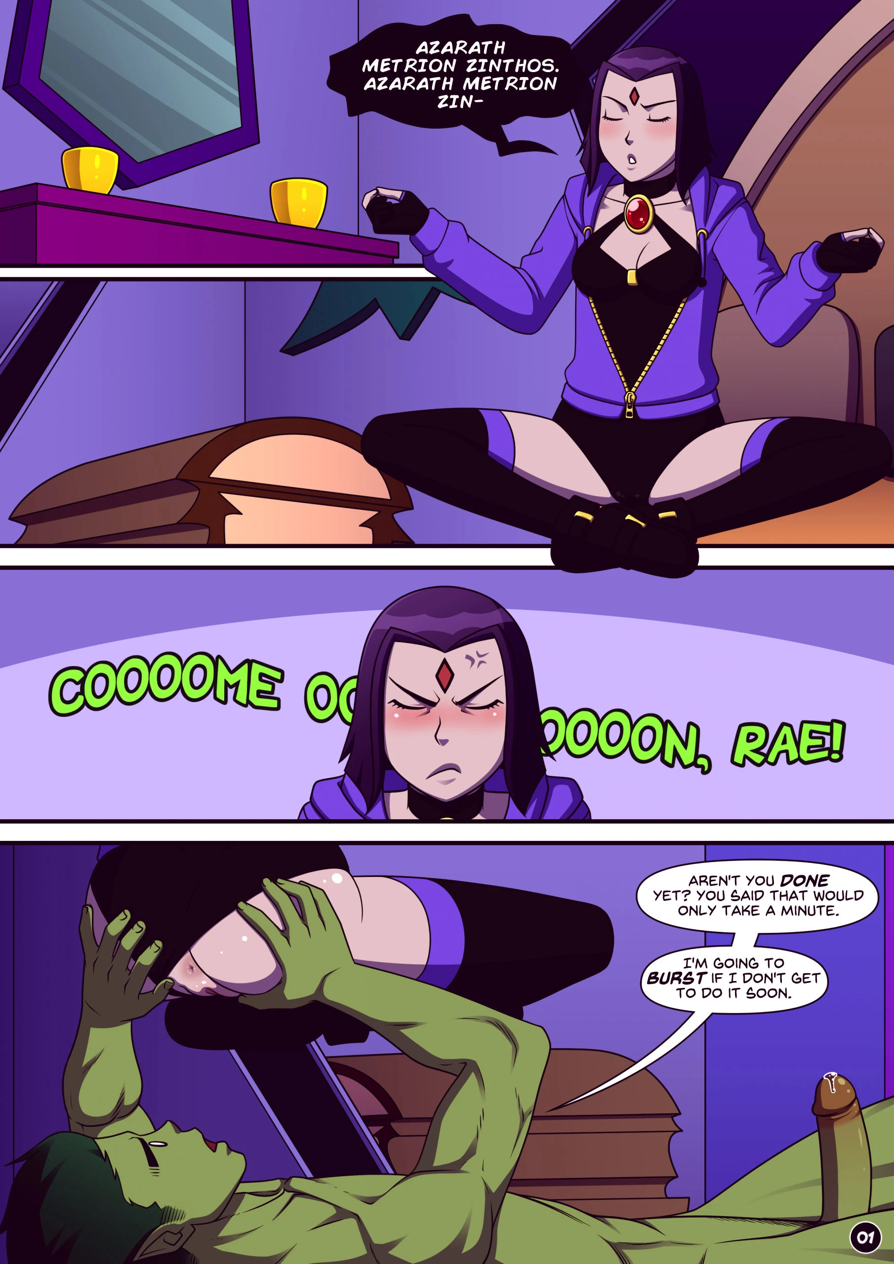 Empathic impasse porn comic picture 2