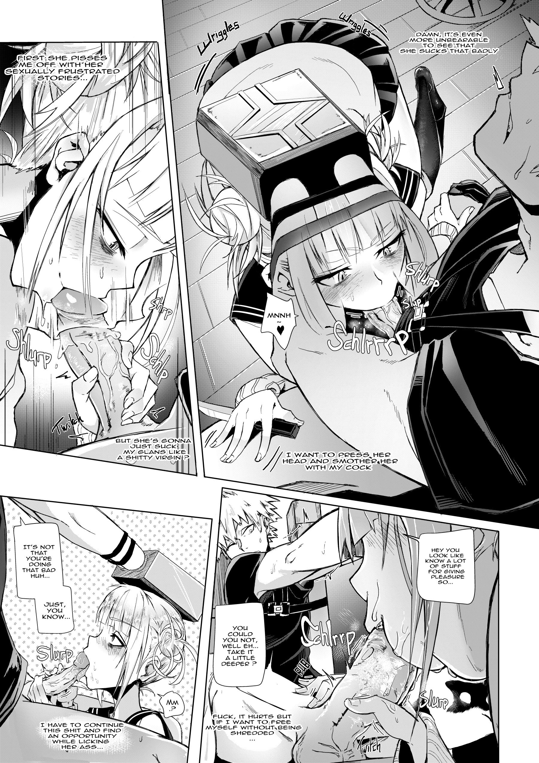 Lets try not to kill each other okay hentai manga picture 9
