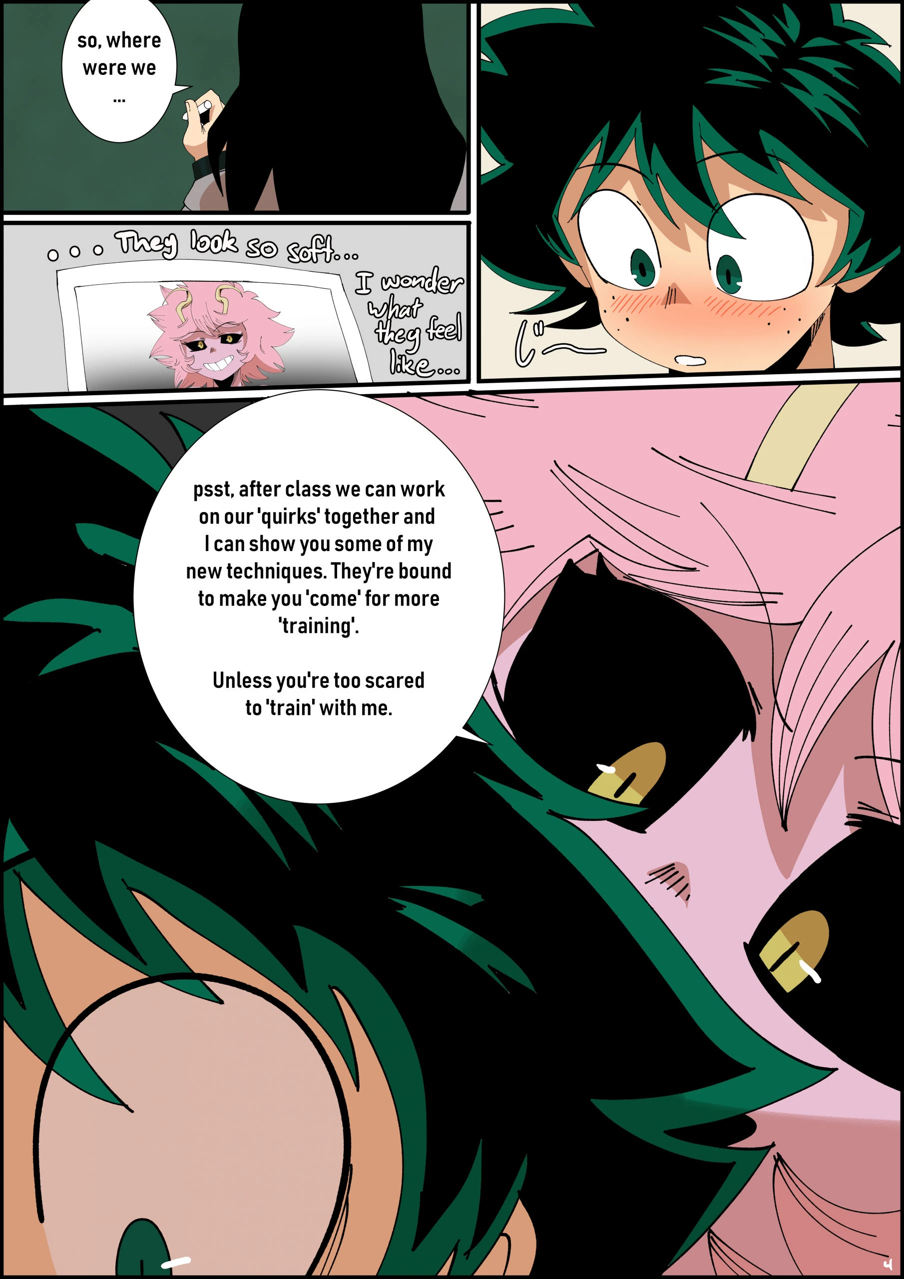 Mina x deku hentai manga picture 5