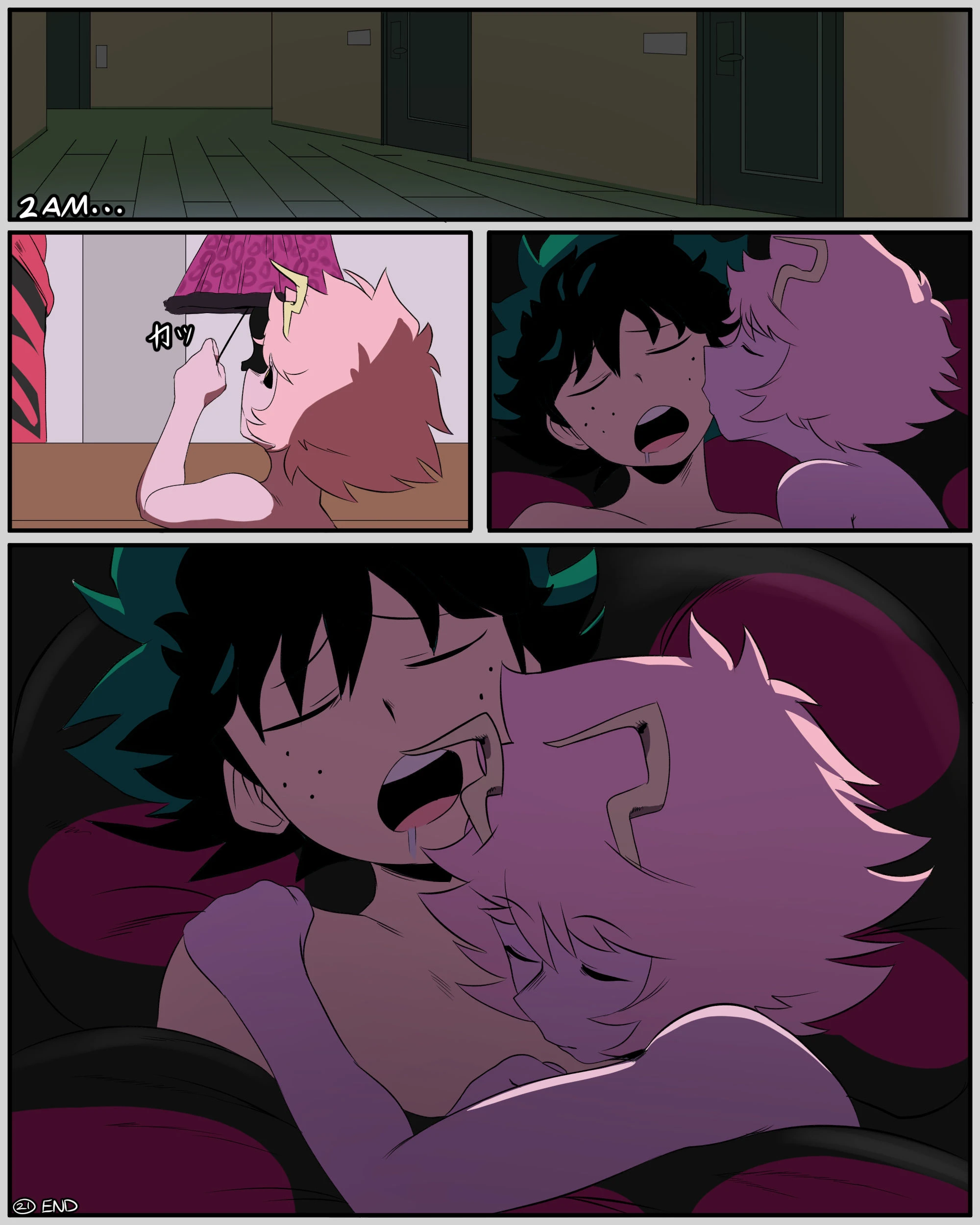 Mina x izuku comic hentai manga picture 22