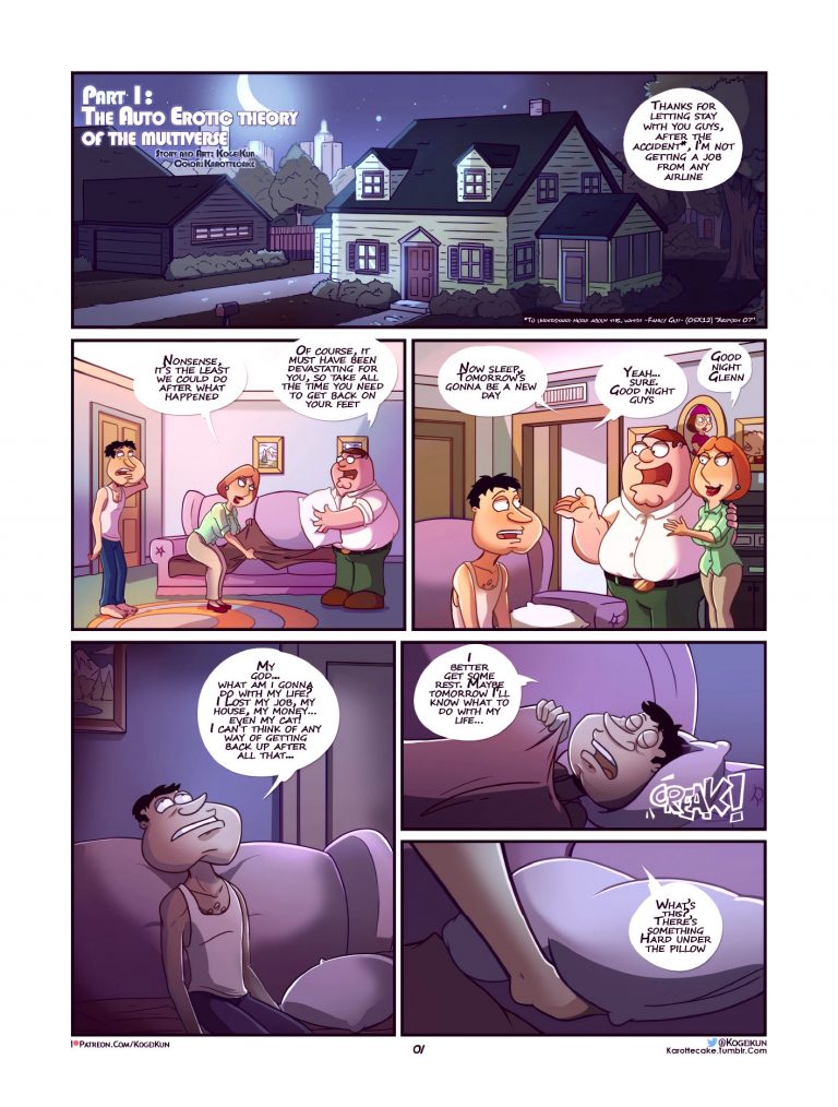 Quagmire into the multiverse porn comic picture 2