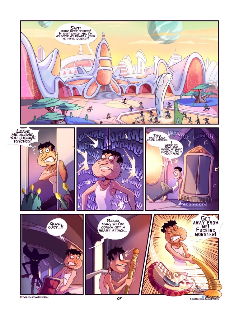 Quagmire into the multiverse porn comic picture 8