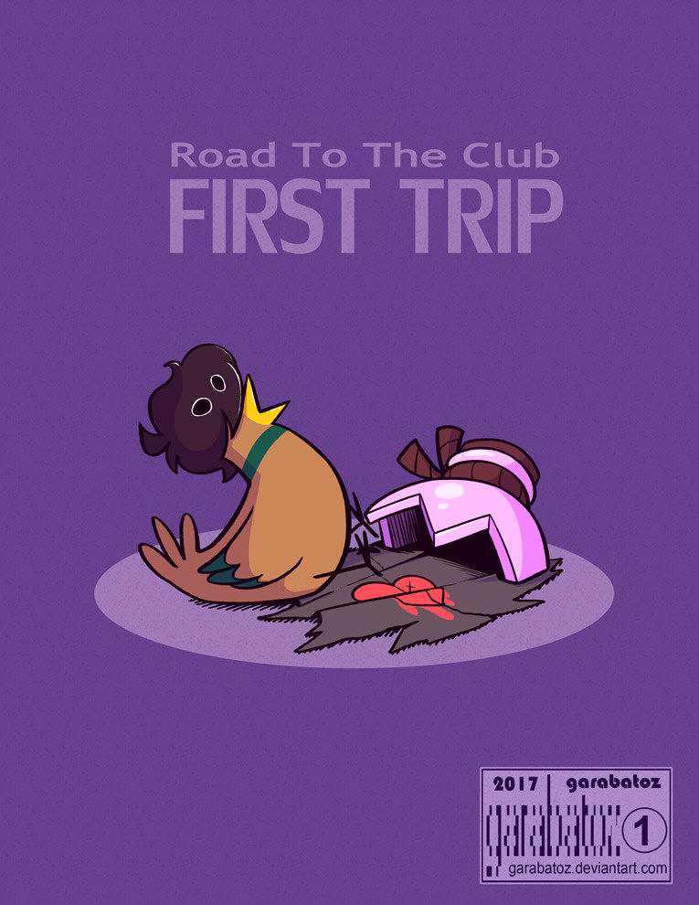 Road to the club first trip porn comic picture 17