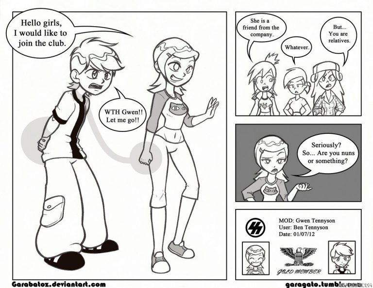 Swinger night porn comic picture 2