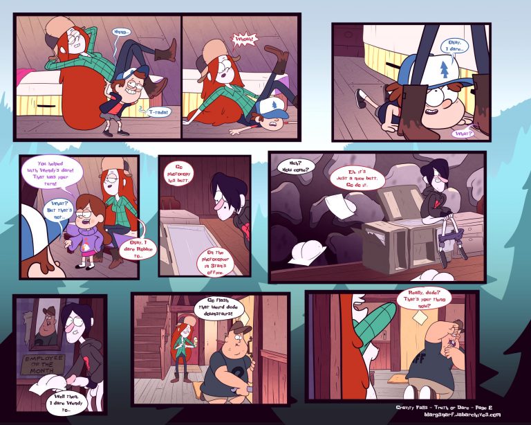 Truth or dare porn comic picture 3