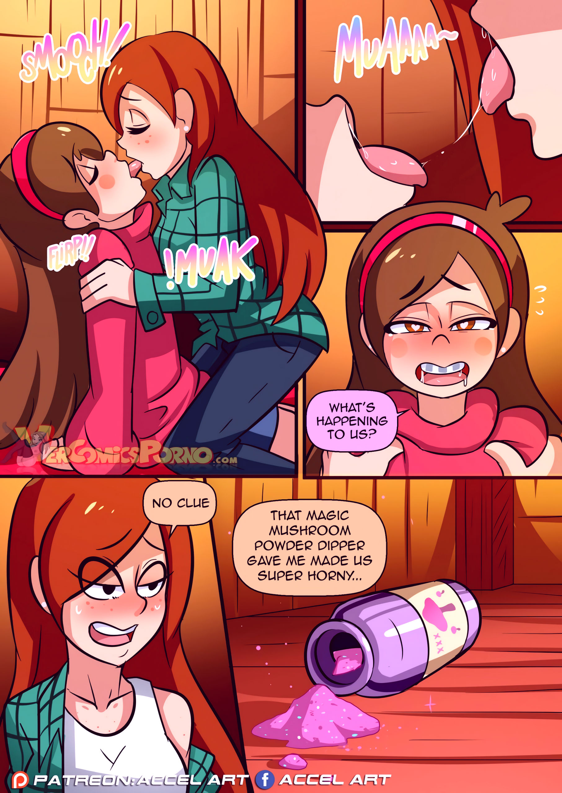 Wendys lessons porn comic picture 3