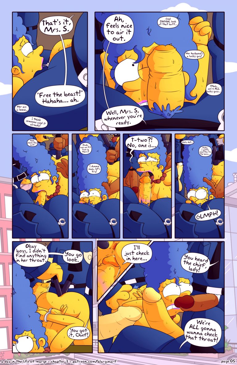 A day in the life of marge 3 porn comic picture 5
