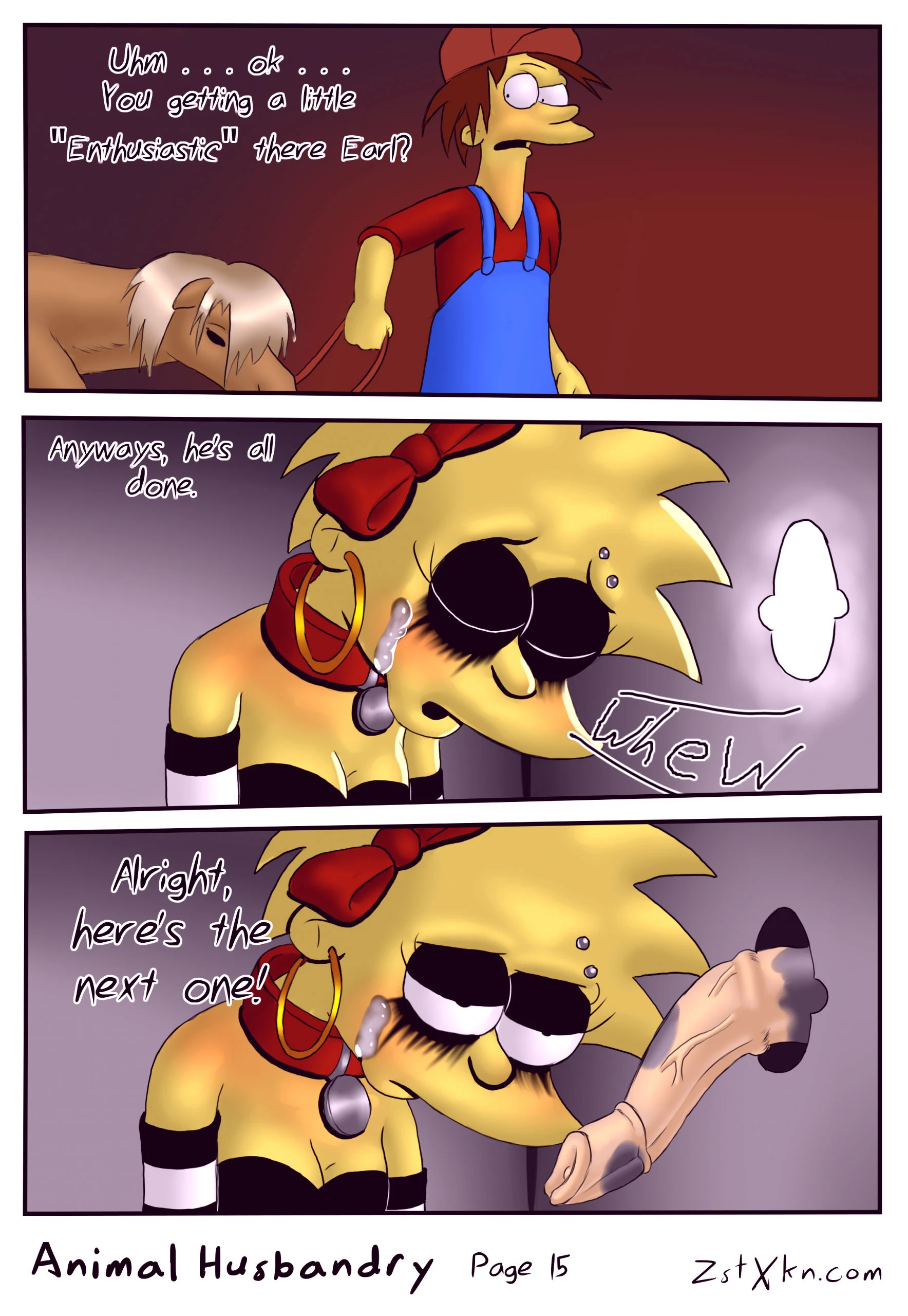 Animal husbandry porn comic picture 15