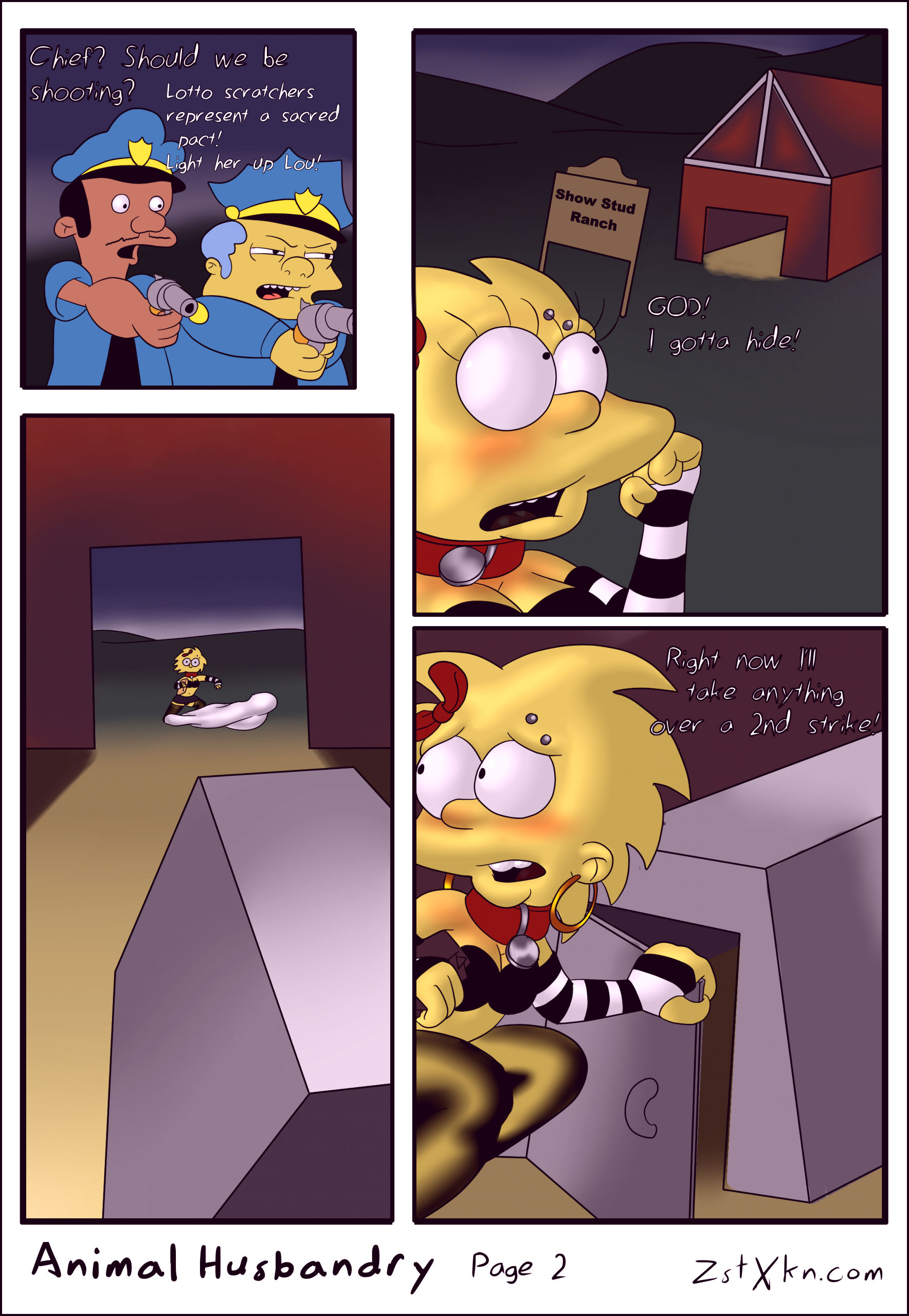 Cartoon beastly porn