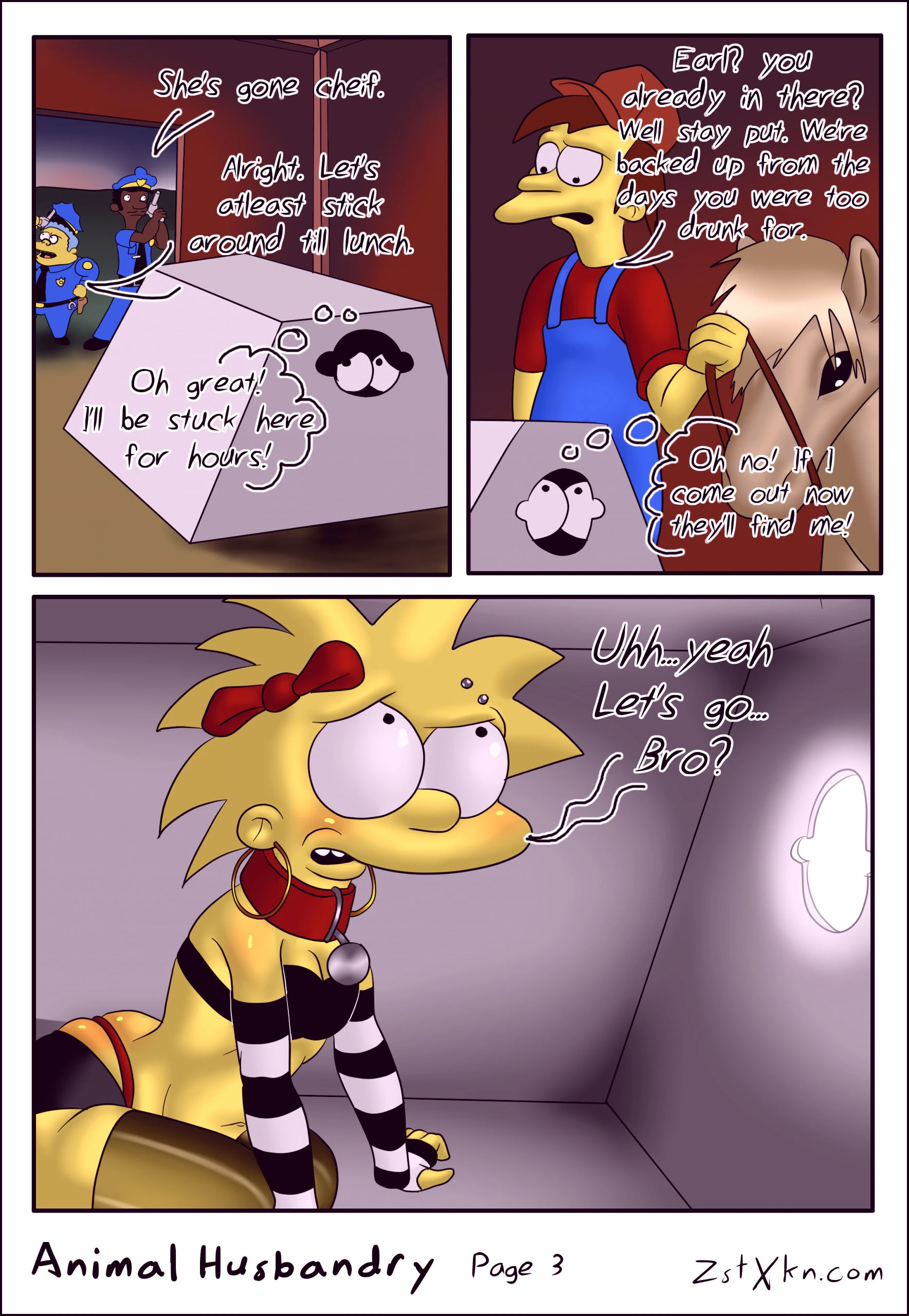 Animal husbandry porn comic picture 3