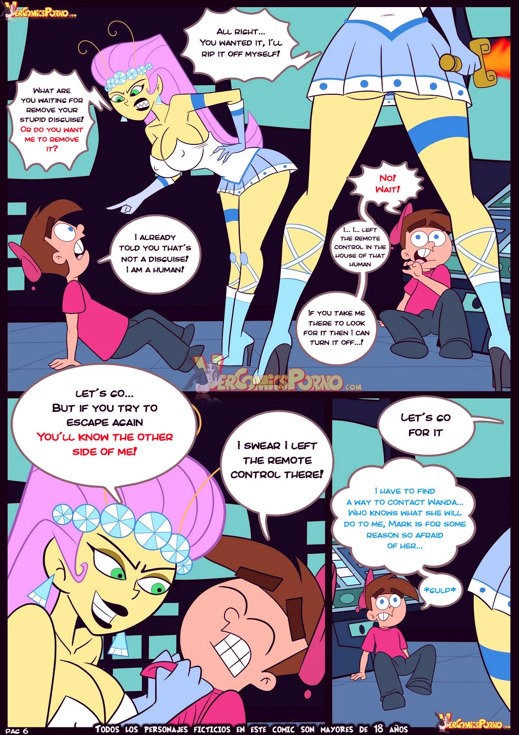 Breaking the rules 4 porn comic picture 7