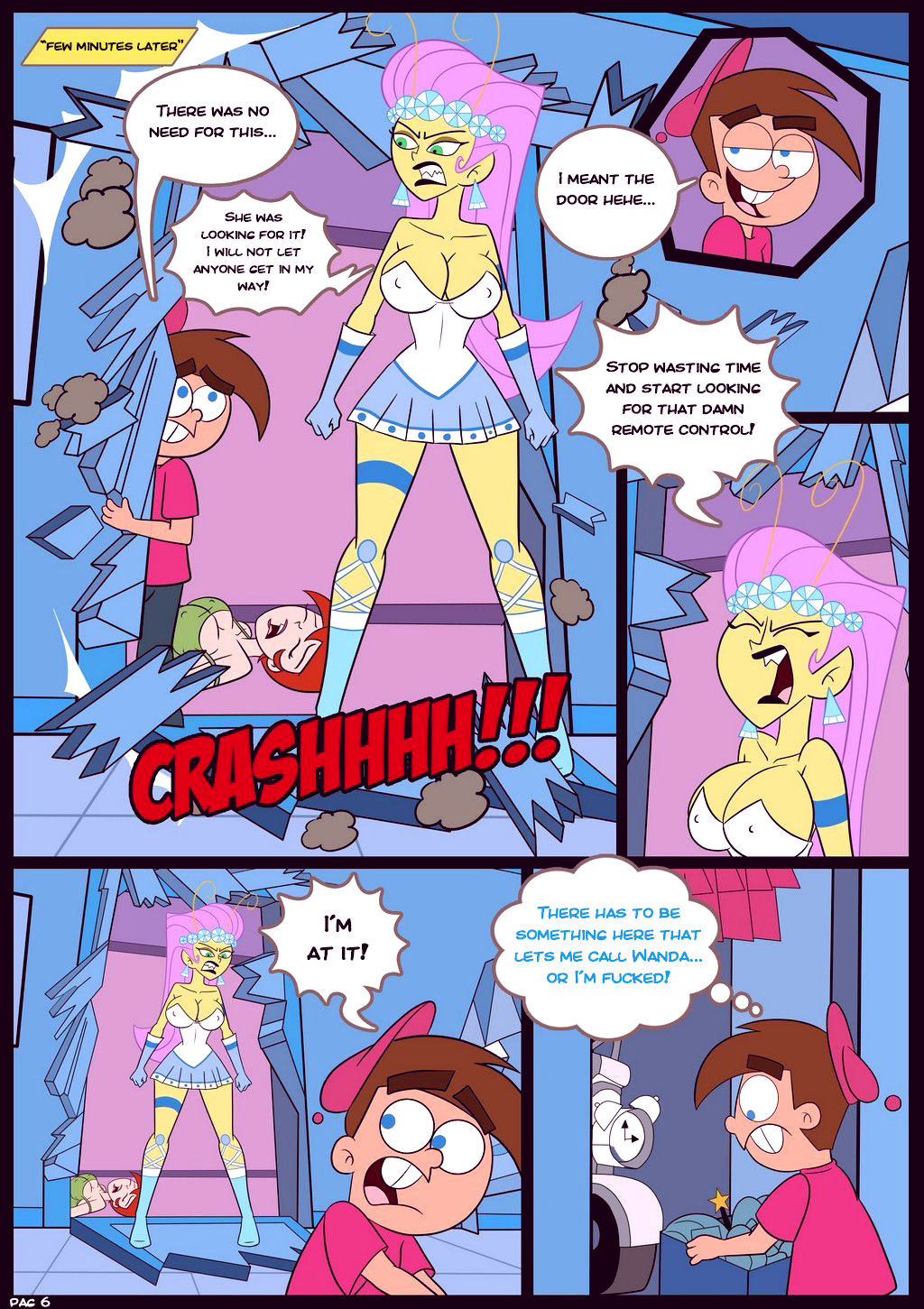 Breaking the rules 4 porn comic picture 8