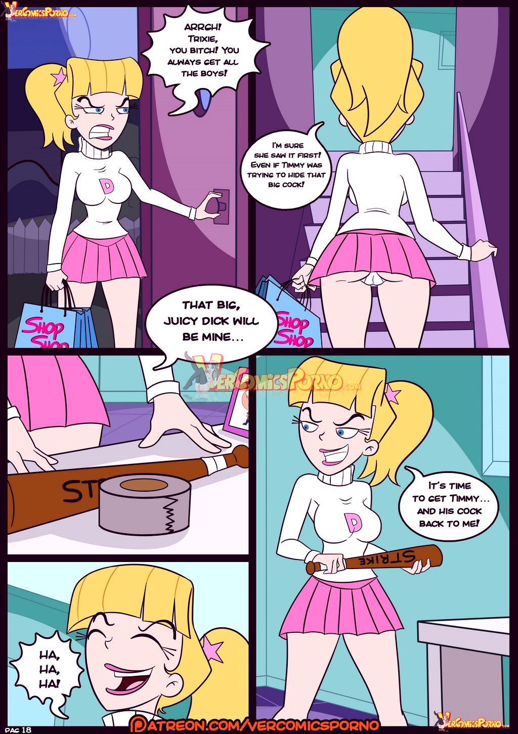 Breaking the rules 5 porn comic picture 18