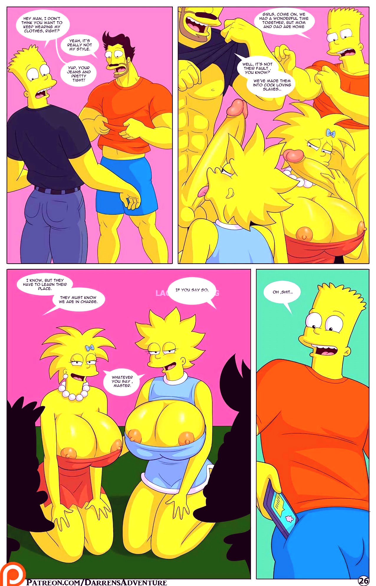 Darrens adventure or welcome to springfield porn comic picture 104