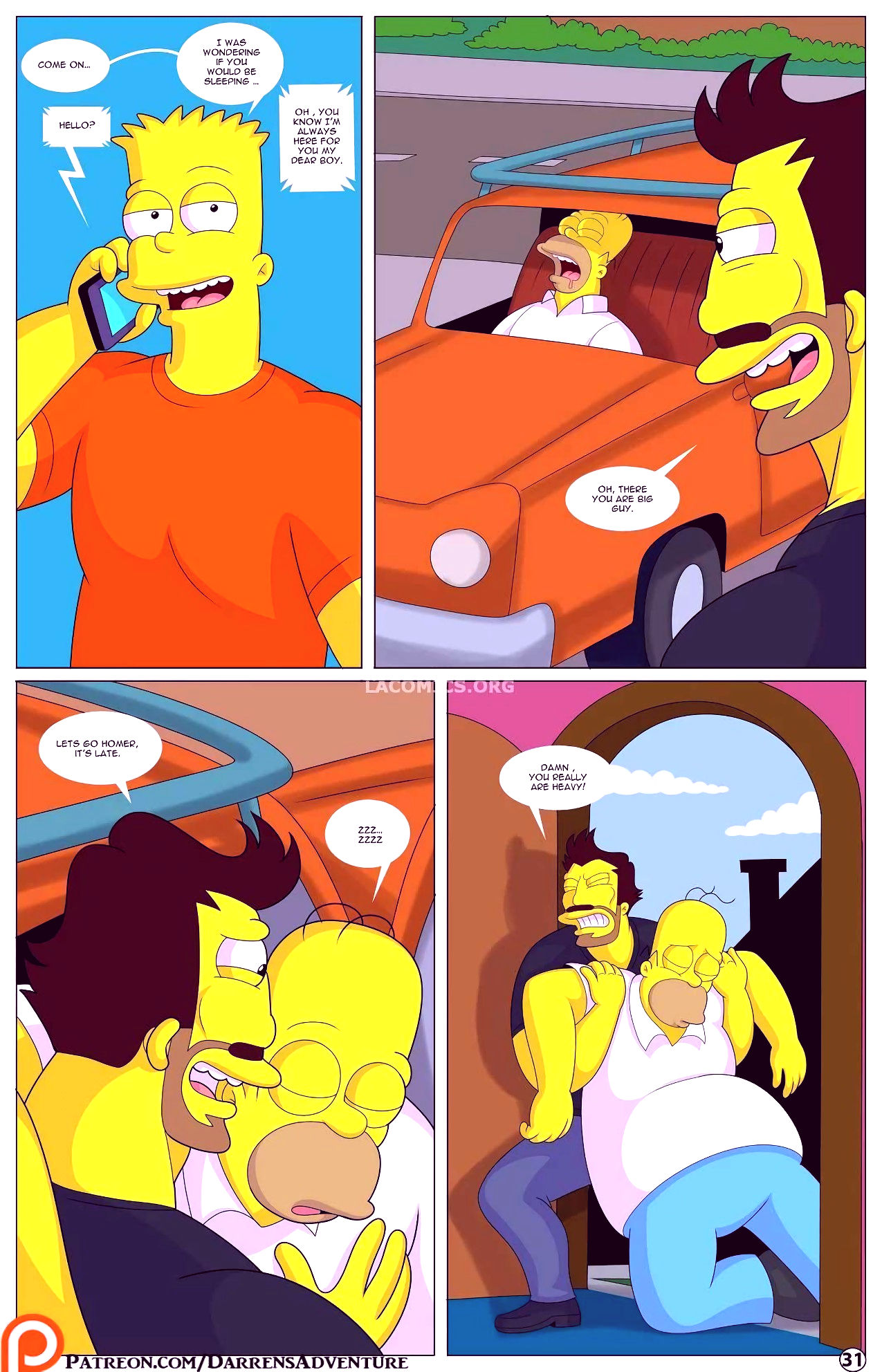 Darrens adventure or welcome to springfield porn comic picture 109