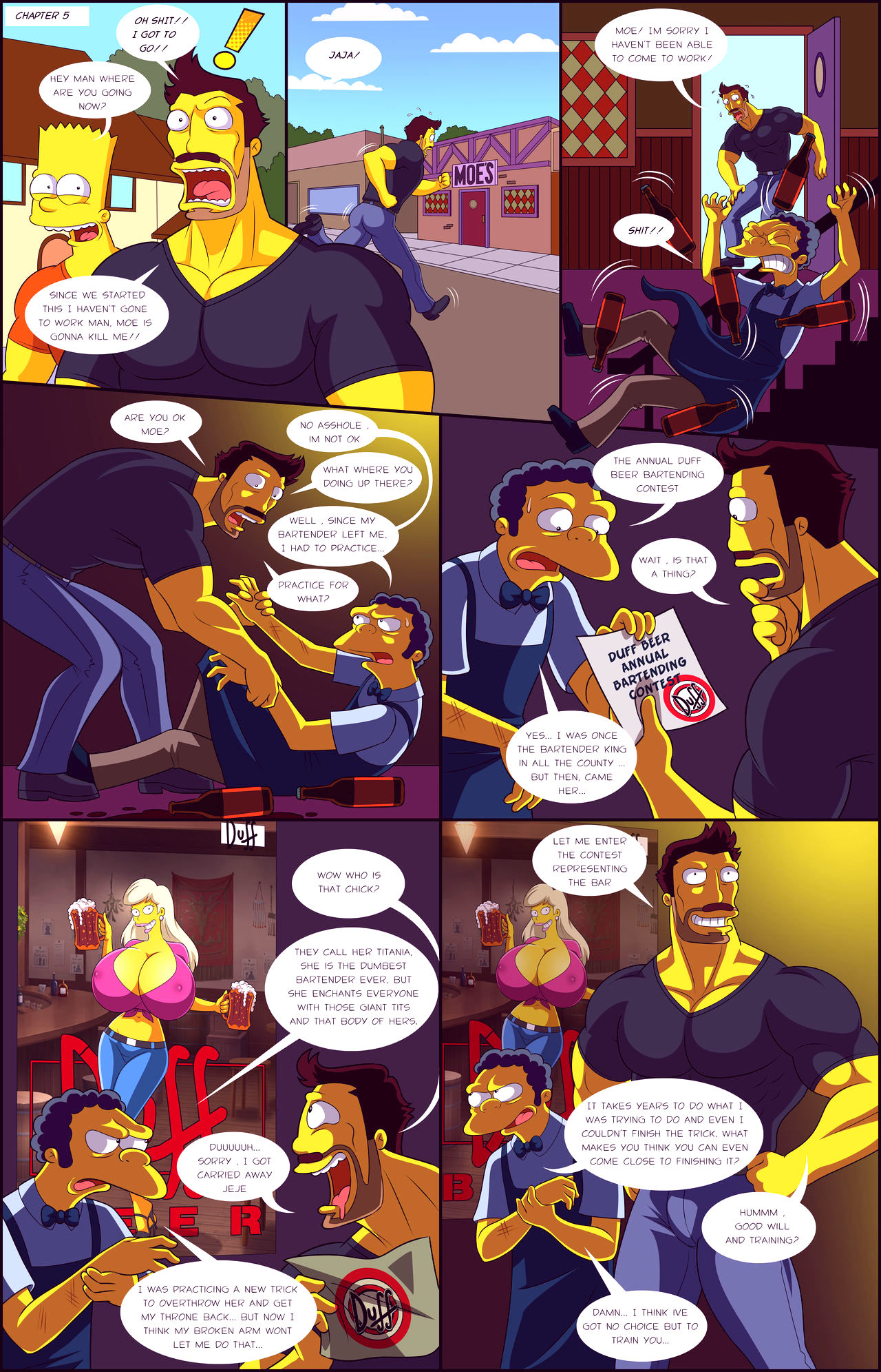 Darrens adventure or welcome to springfield porn comic picture 22