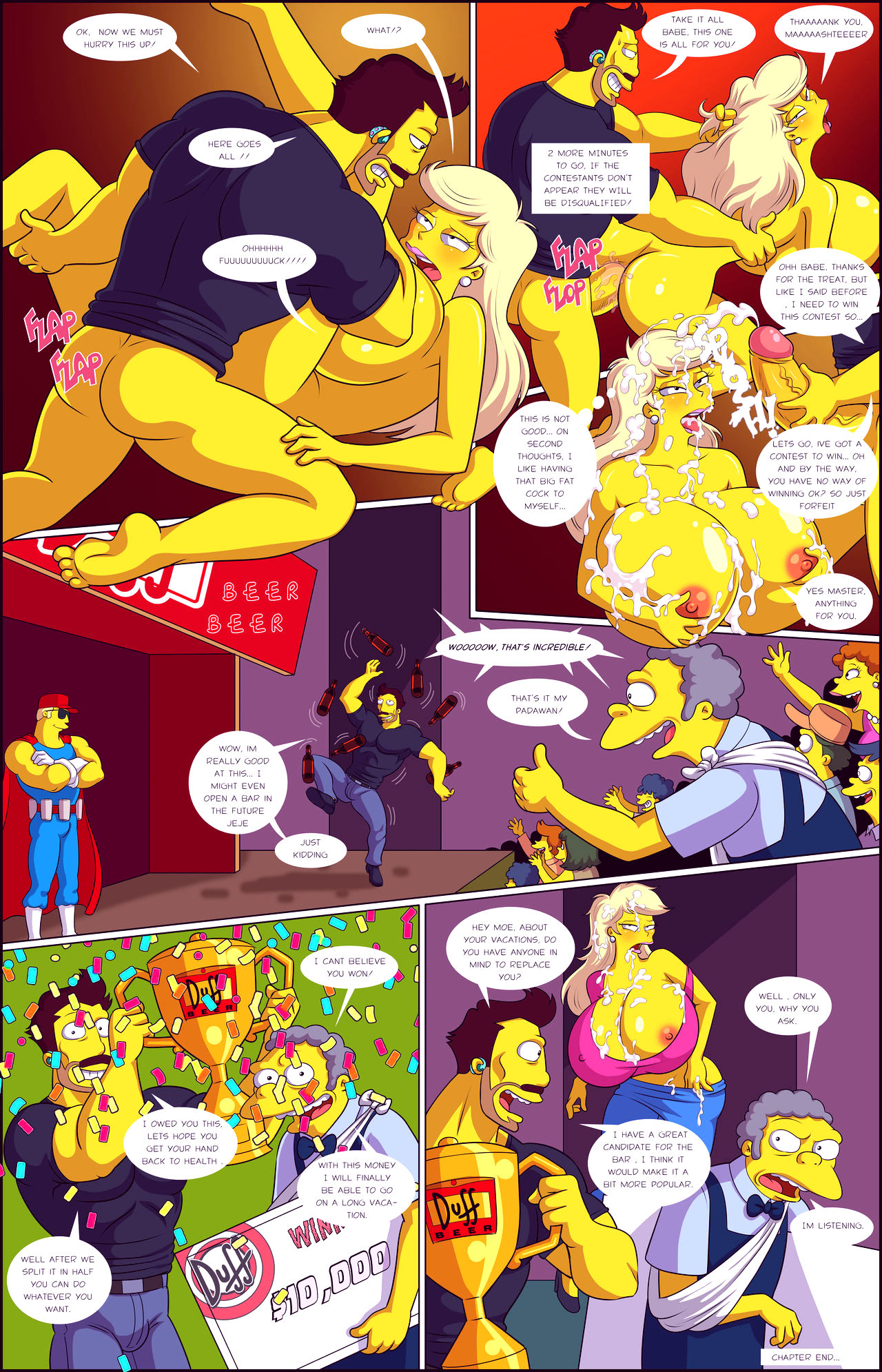 Darrens adventure or welcome to springfield porn comic picture 27