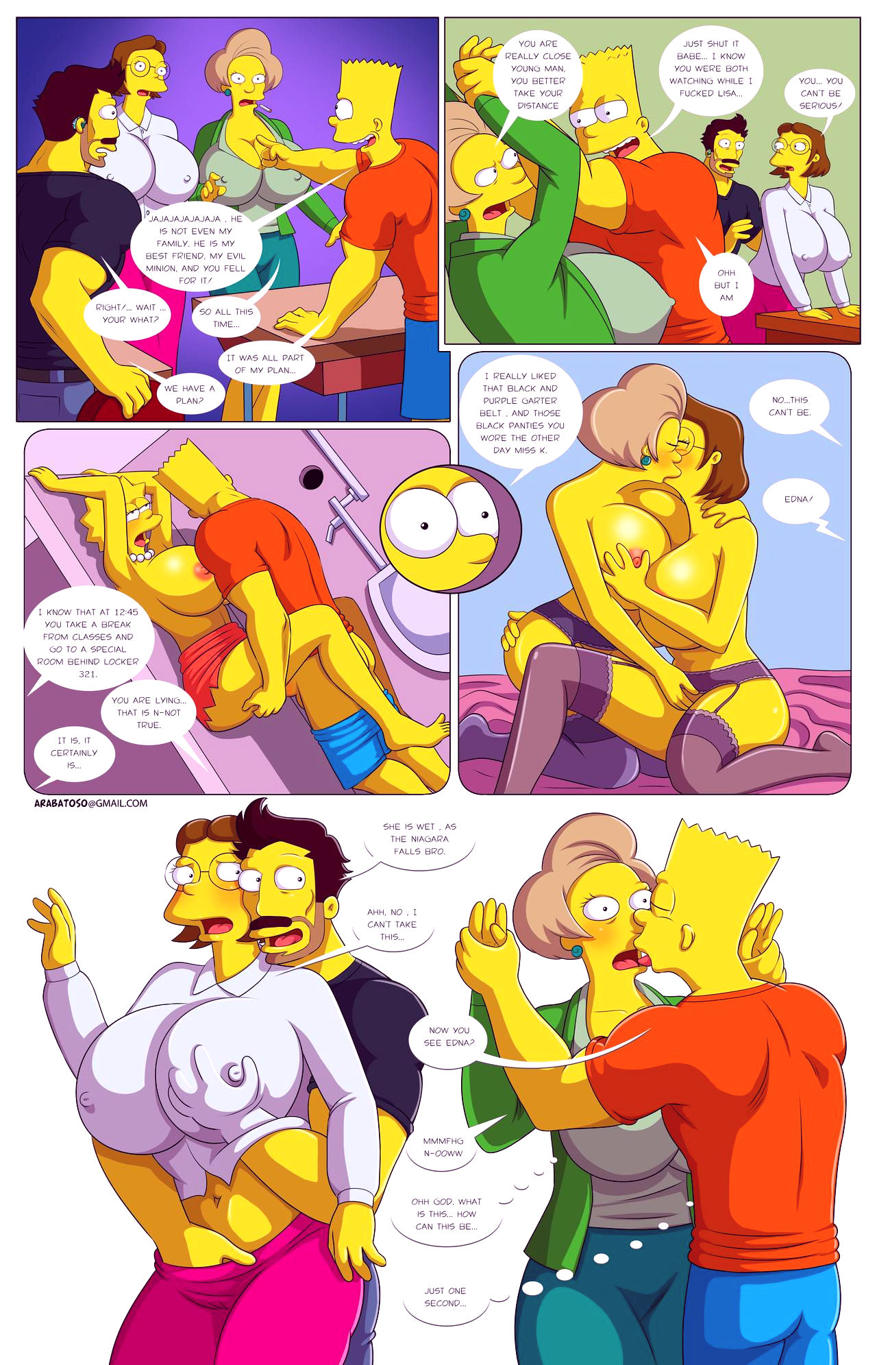 Darrens adventure or welcome to springfield porn comic picture 30