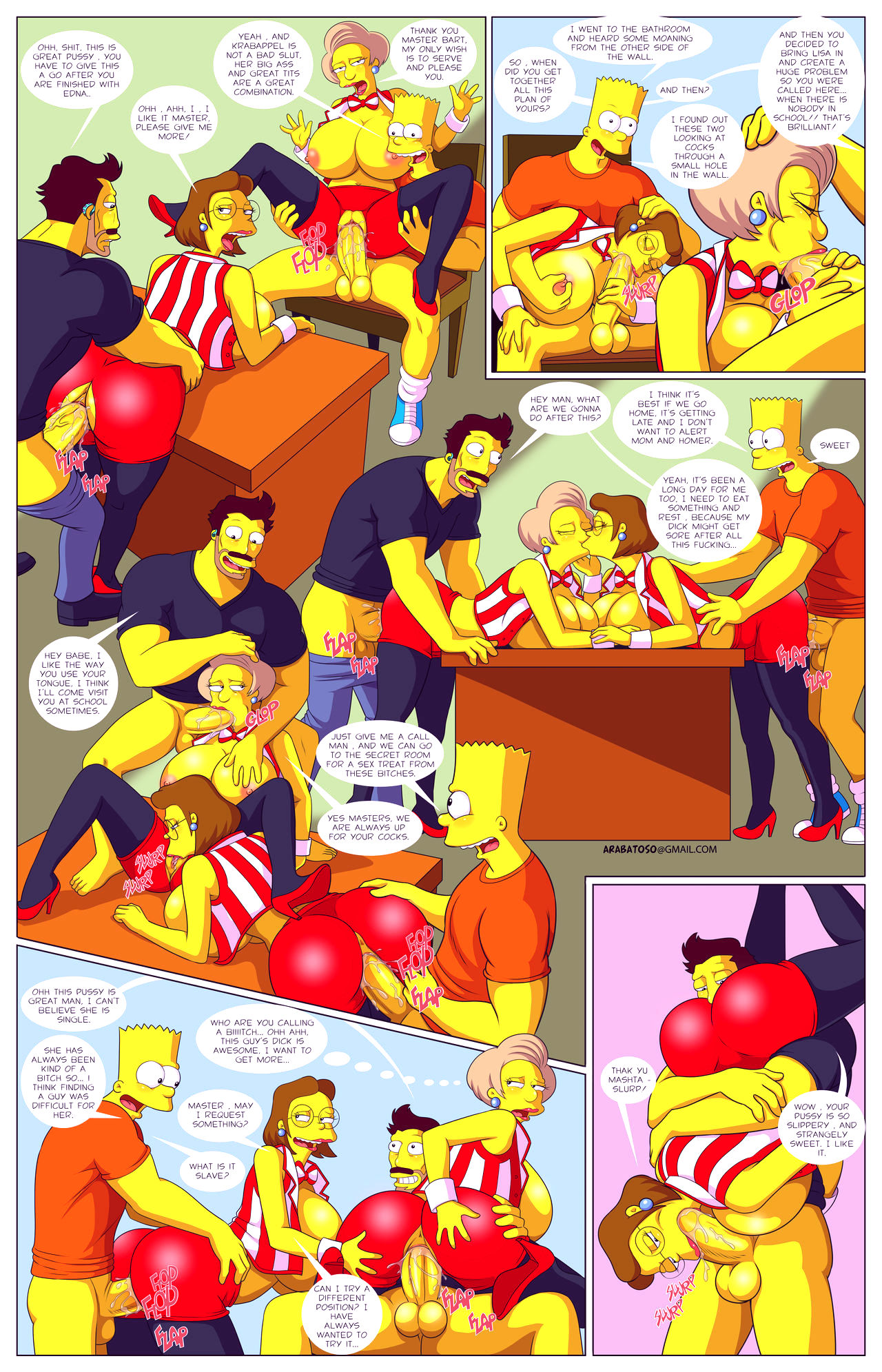 Darrens adventure or welcome to springfield porn comic picture 32