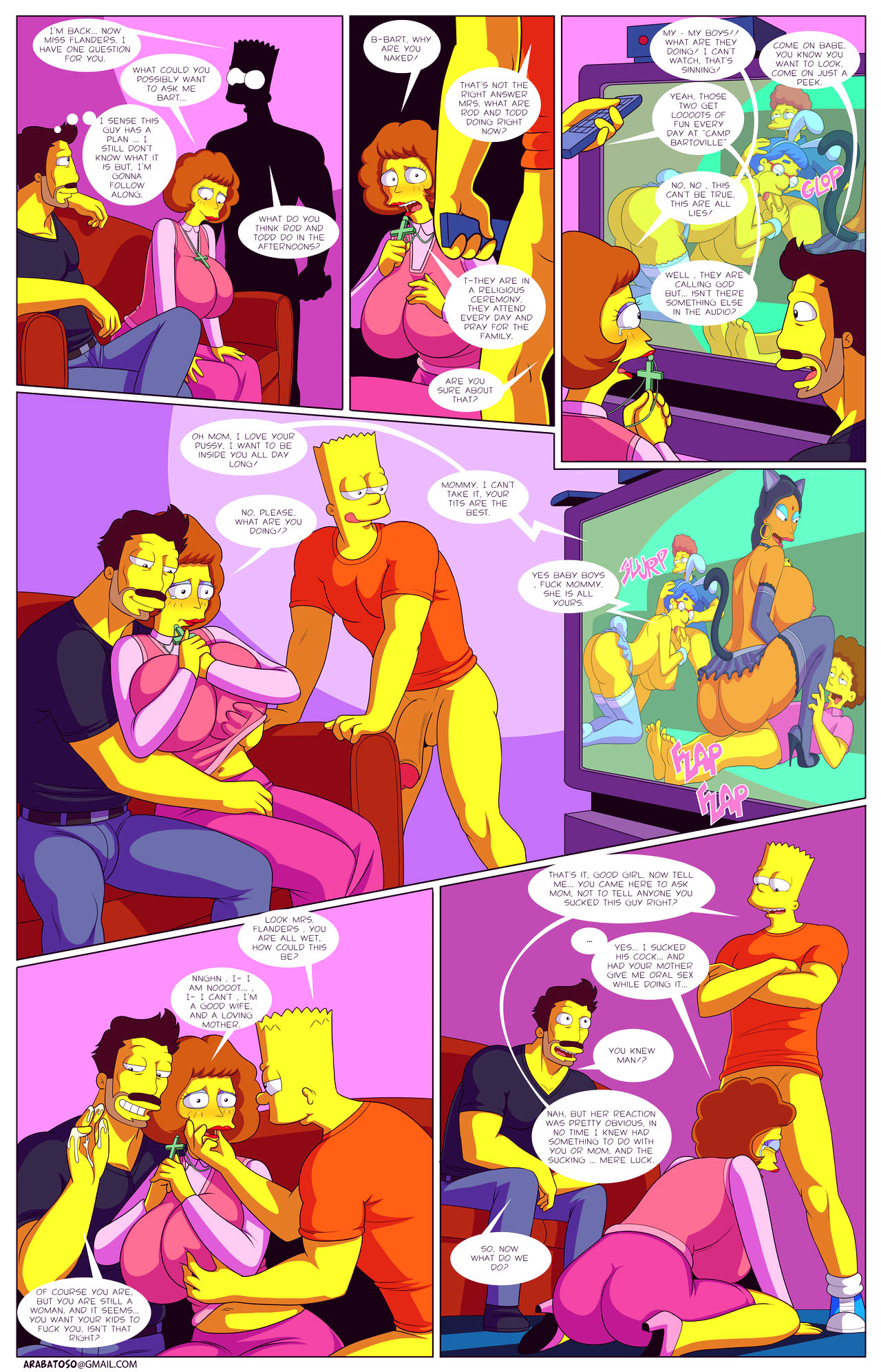 Darrens adventure or welcome to springfield porn comic picture 35