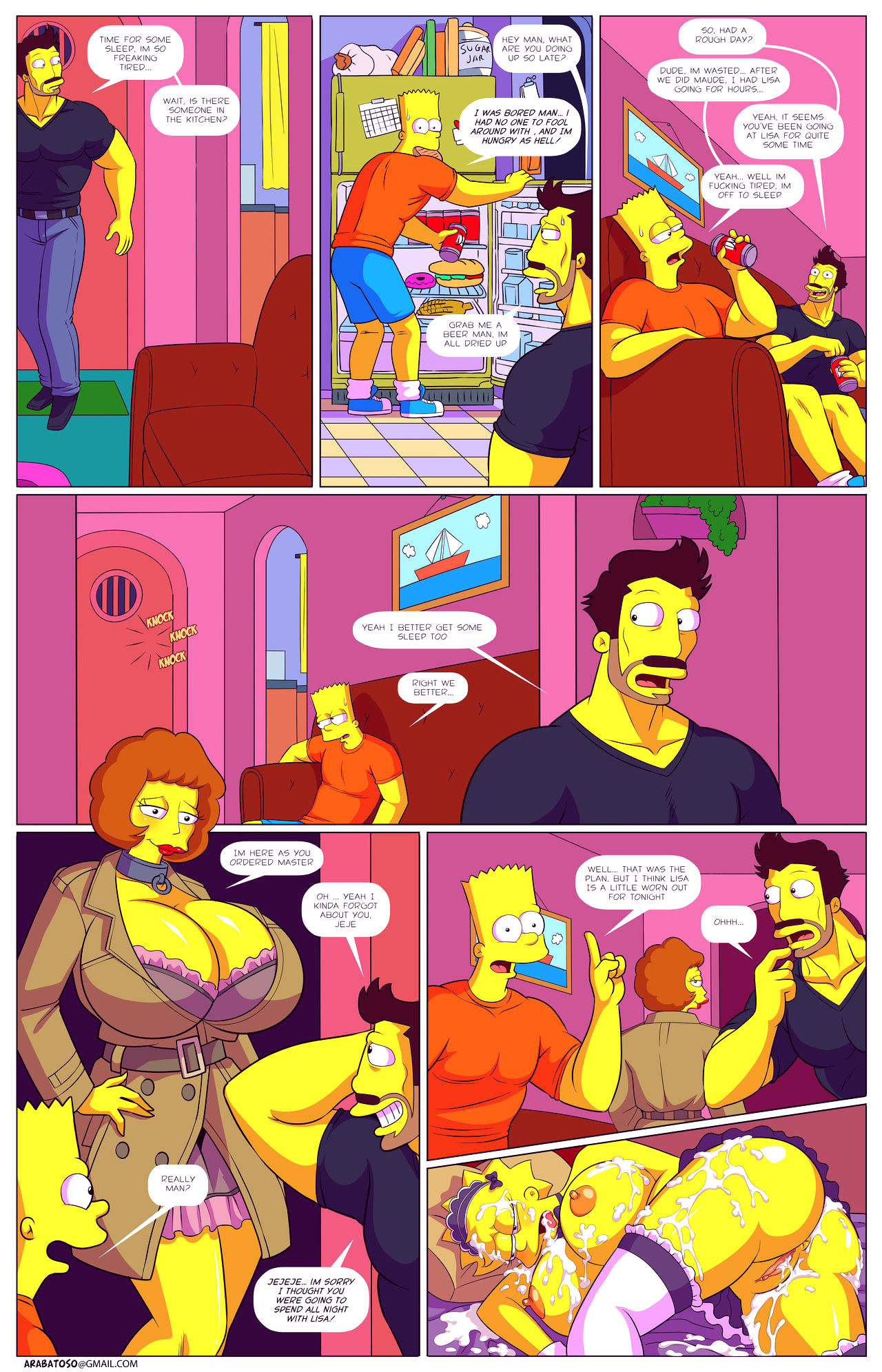 Darrens adventure or welcome to springfield porn comic picture 47