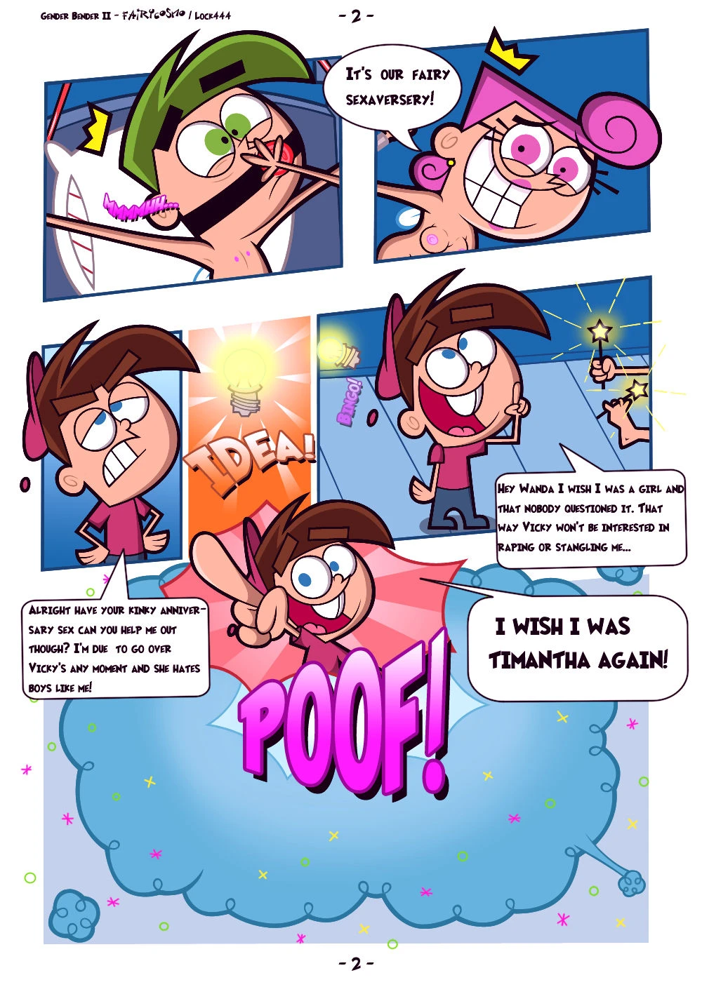 Gender bender 2 porn comic picture 4