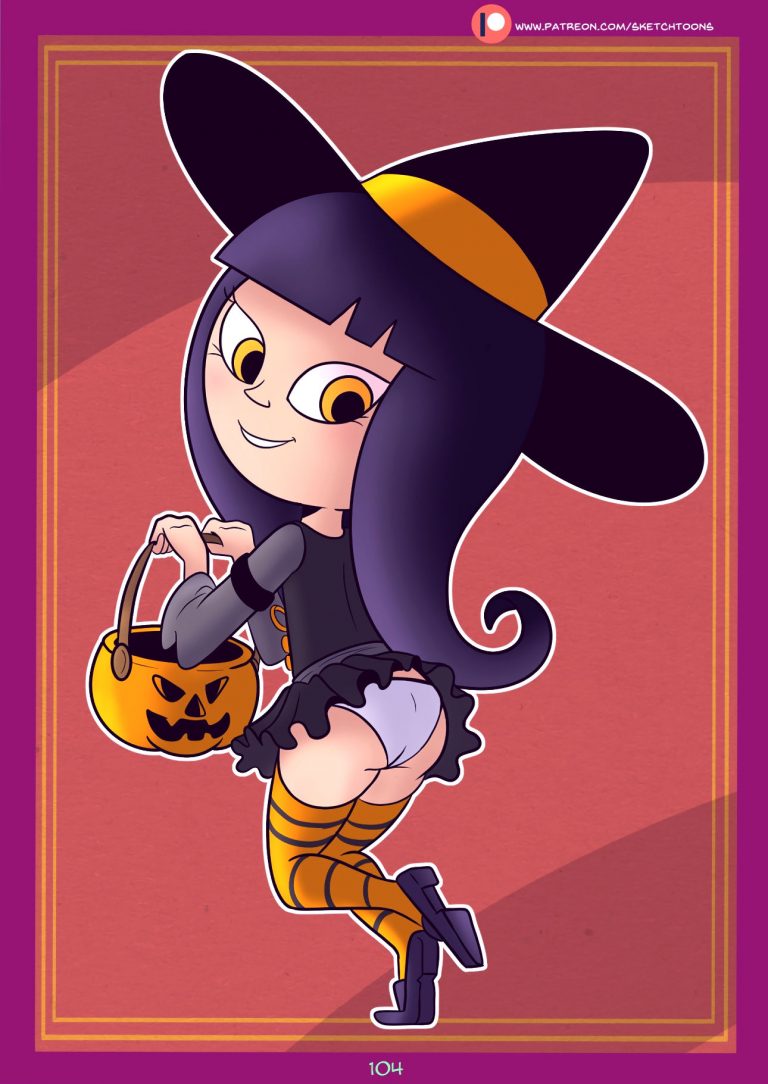 Lewdoween 2020 porn comic picture 105