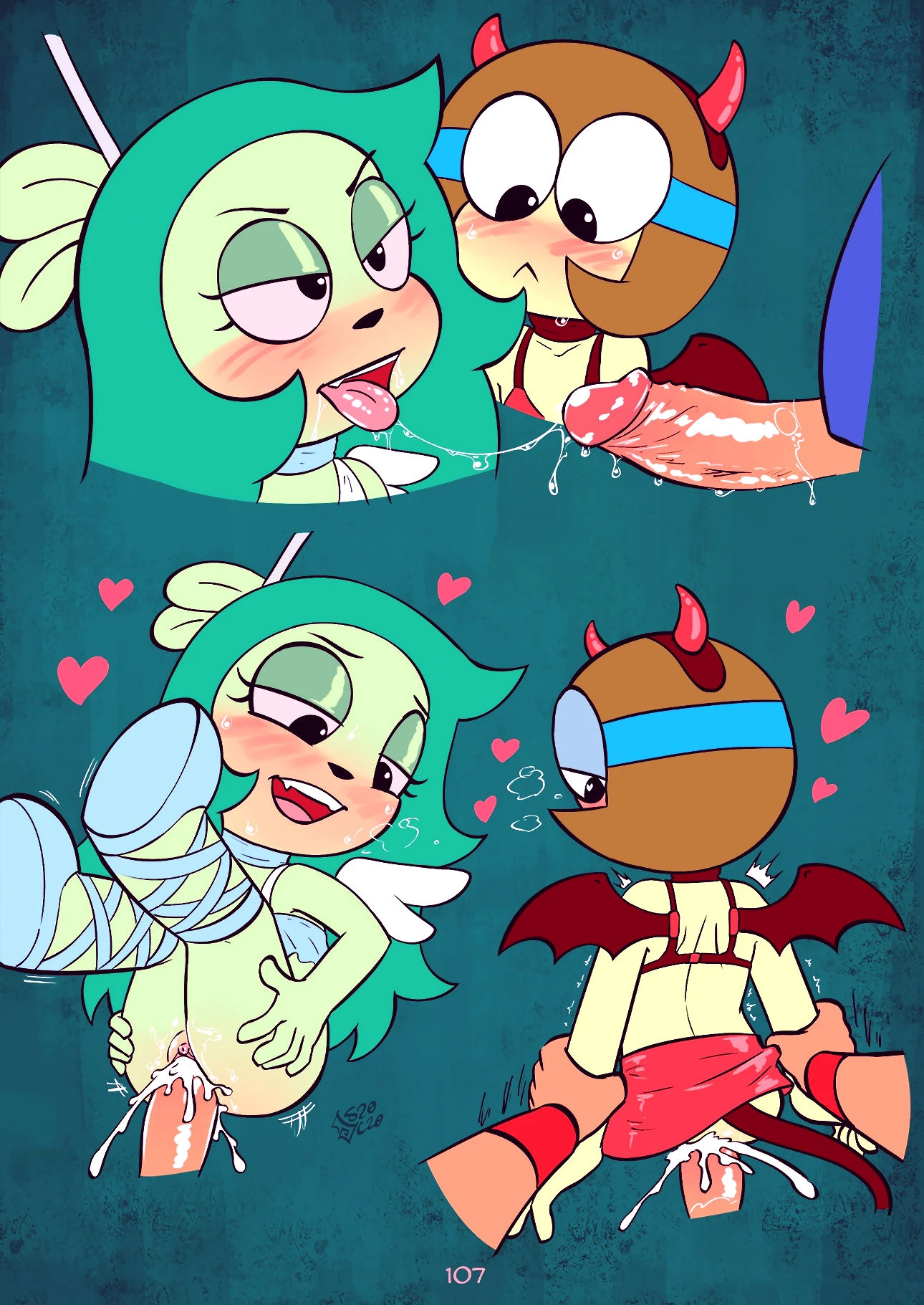 Lewdoween 2020 porn comic picture 108