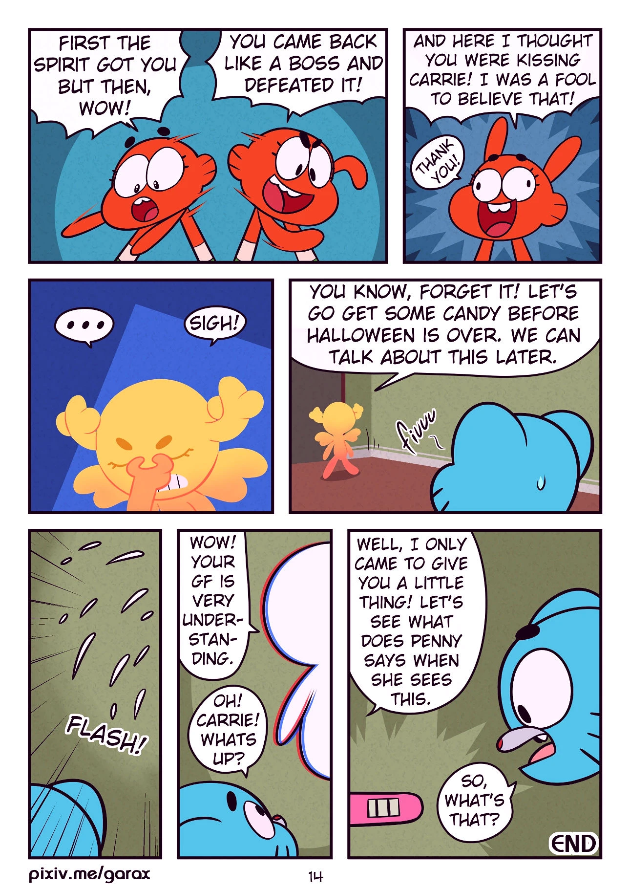 Lewdoween 2020 porn comic picture 15