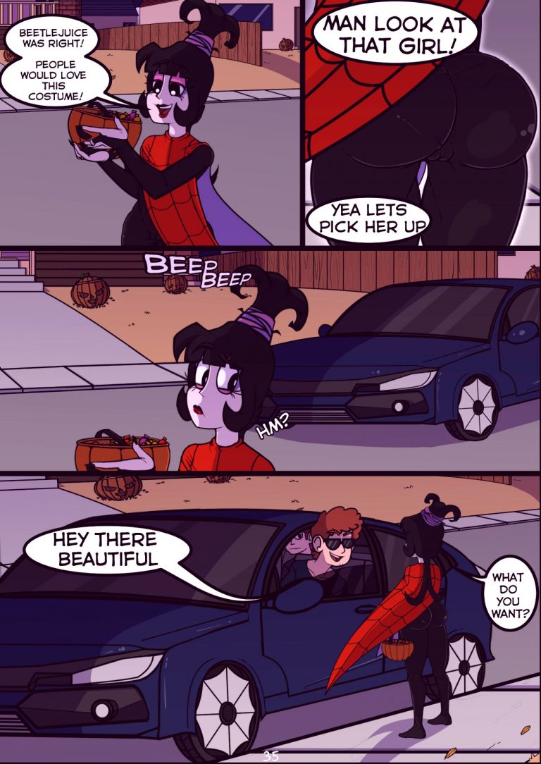 Lewdoween 2020 porn comic picture 36