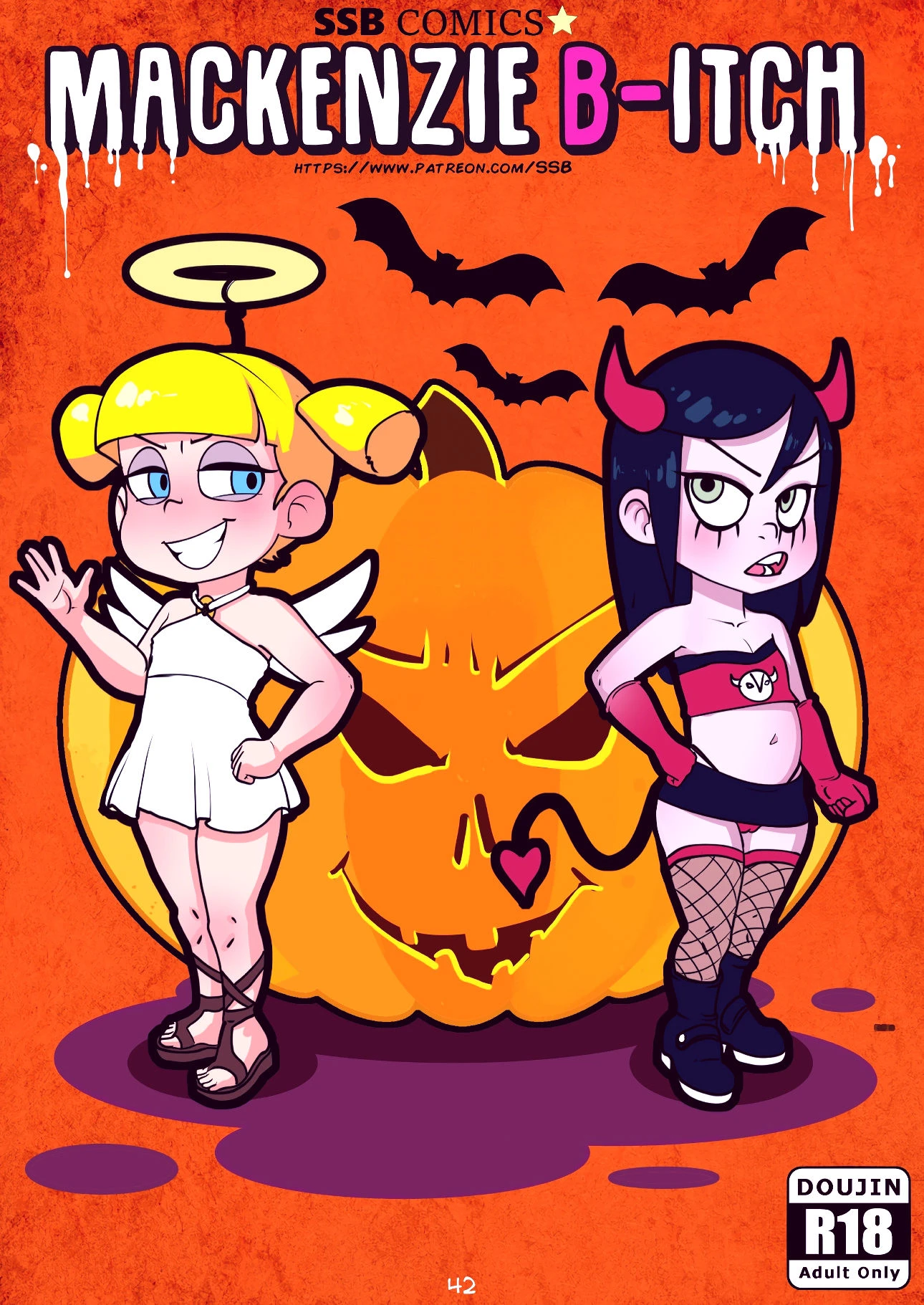 Lewdoween 2020 porn comic picture 43