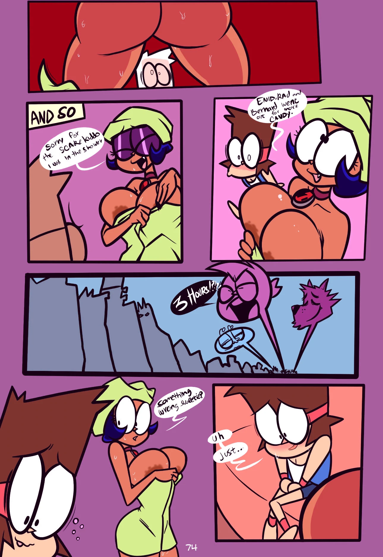 Lewdoween 2020 porn comic picture 75
