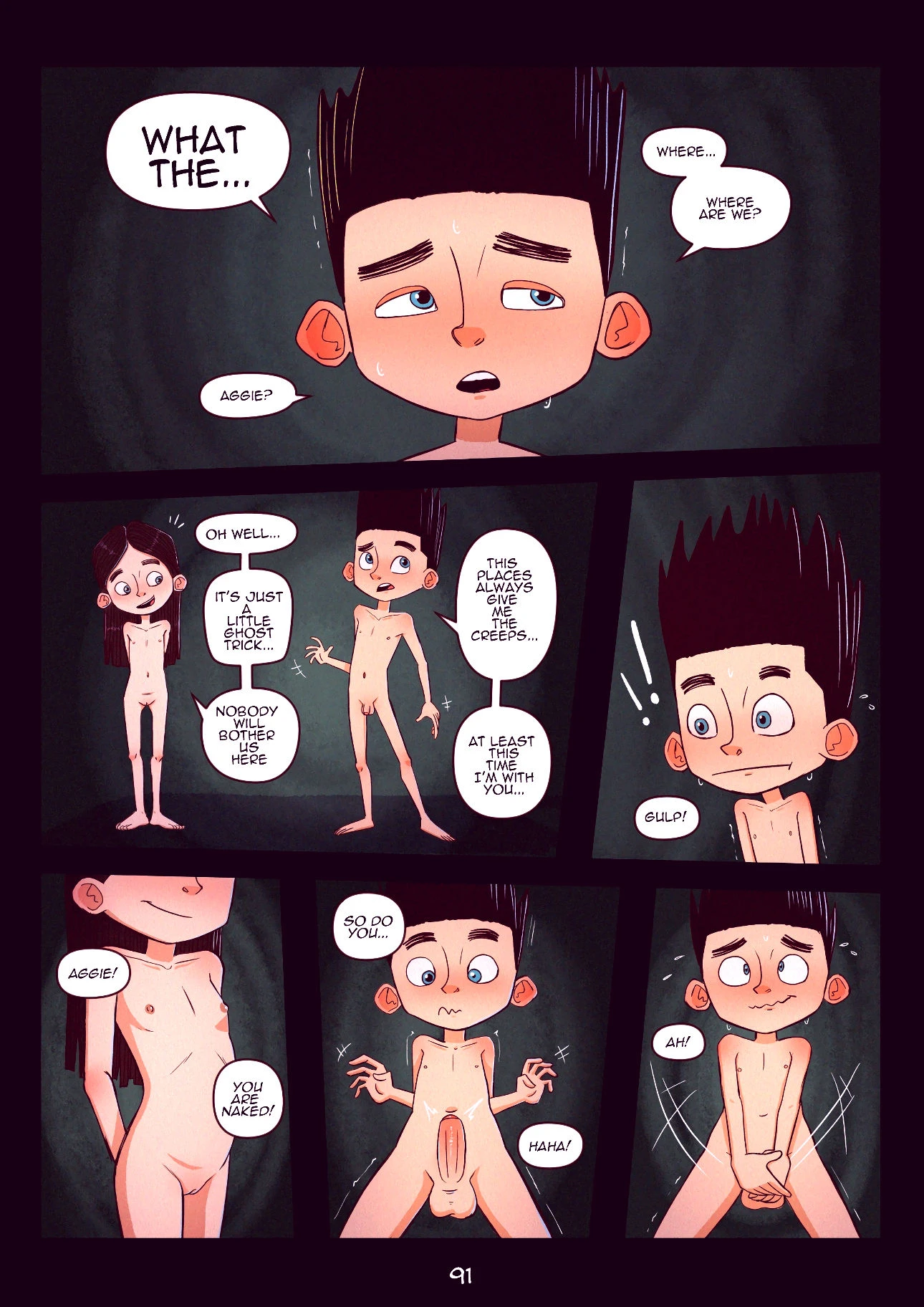 Lewdoween 2020 porn comic picture 92
