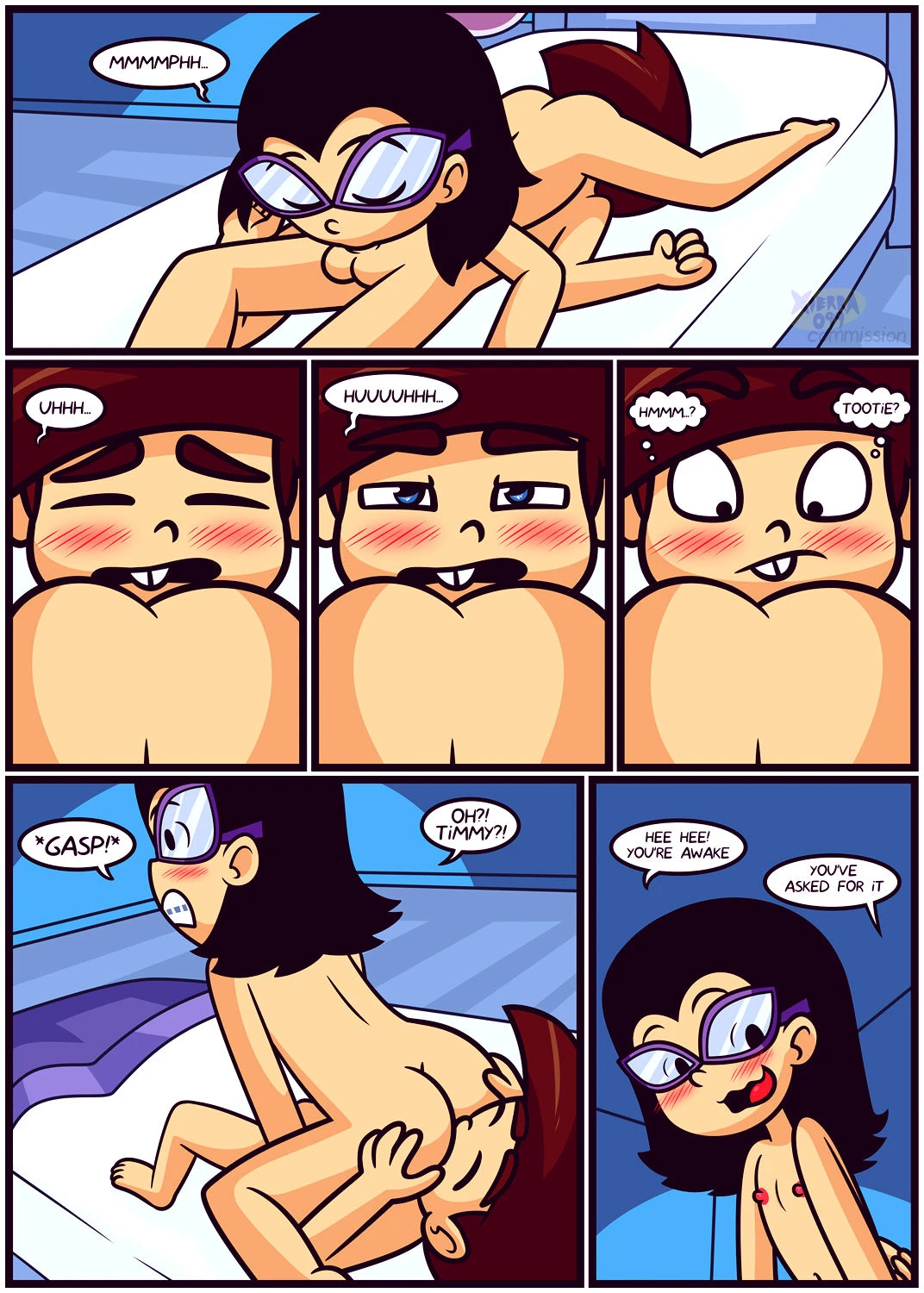Late night fun porn comic picture 5