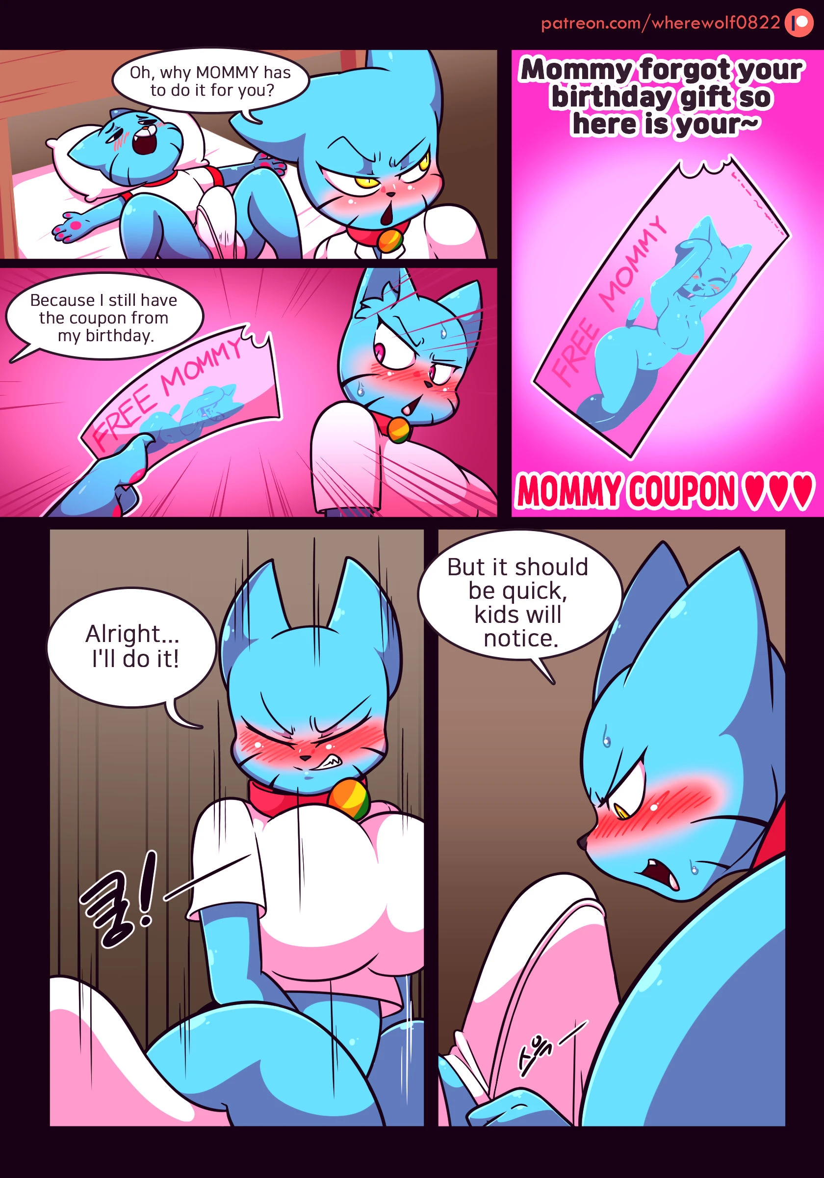 Lusty world of nicole 1 monday porn comic picture 4