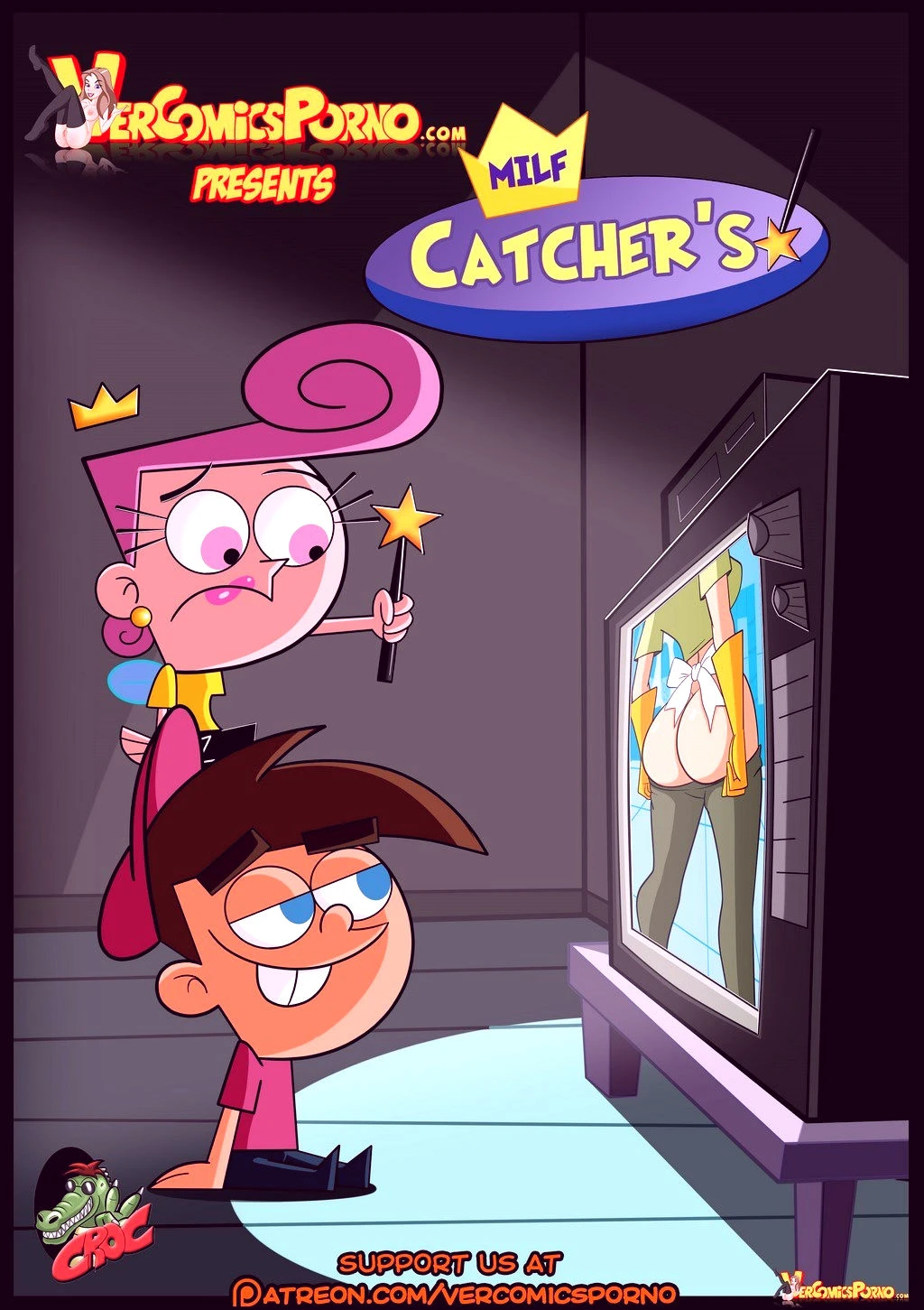 Milf catchers porn comic picture 1