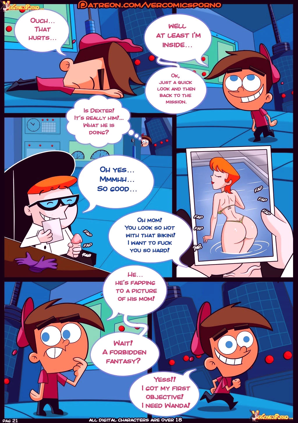 Milf catchers porn comic picture 22