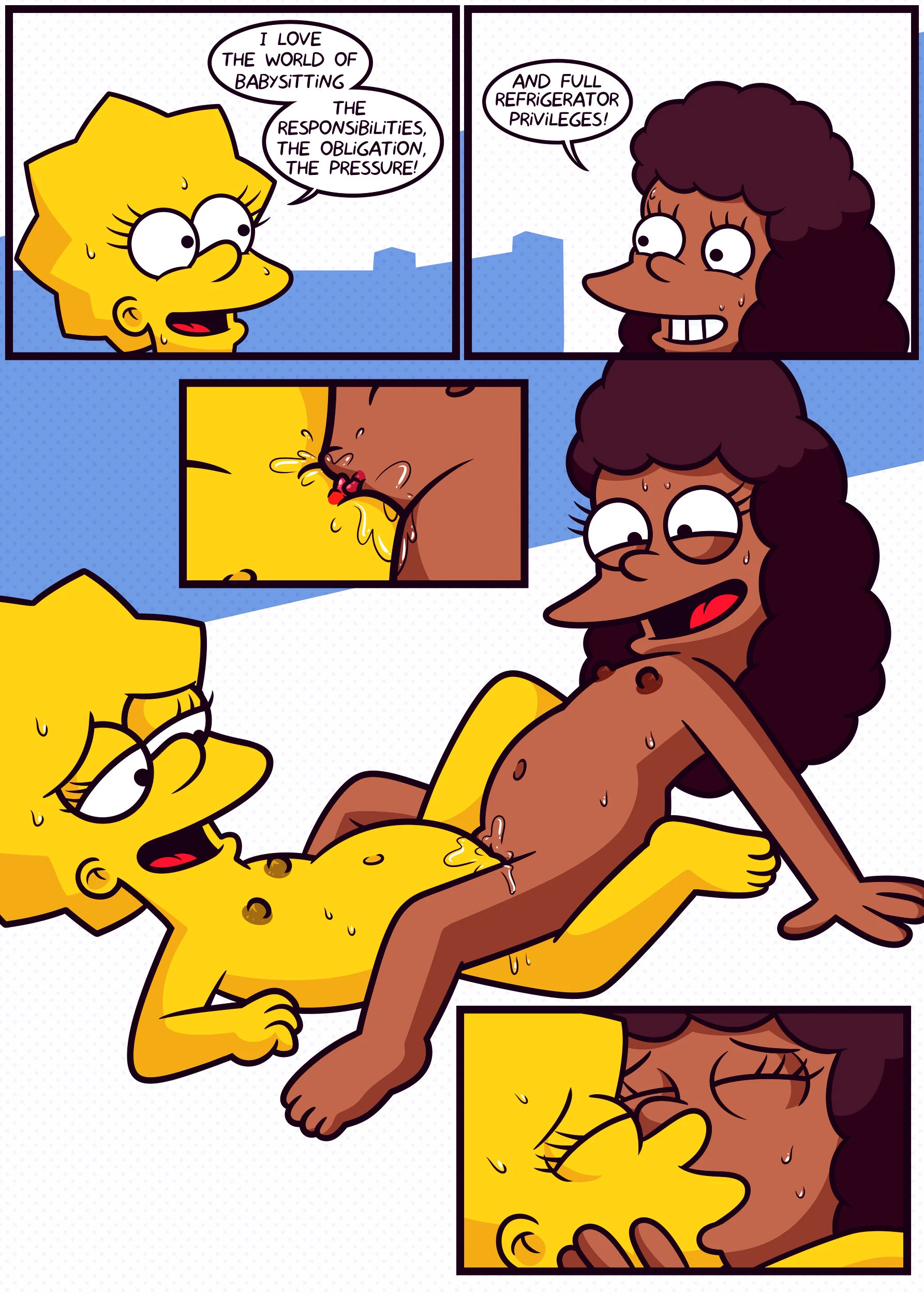 My sister my sitter the porno porn comic picture 2