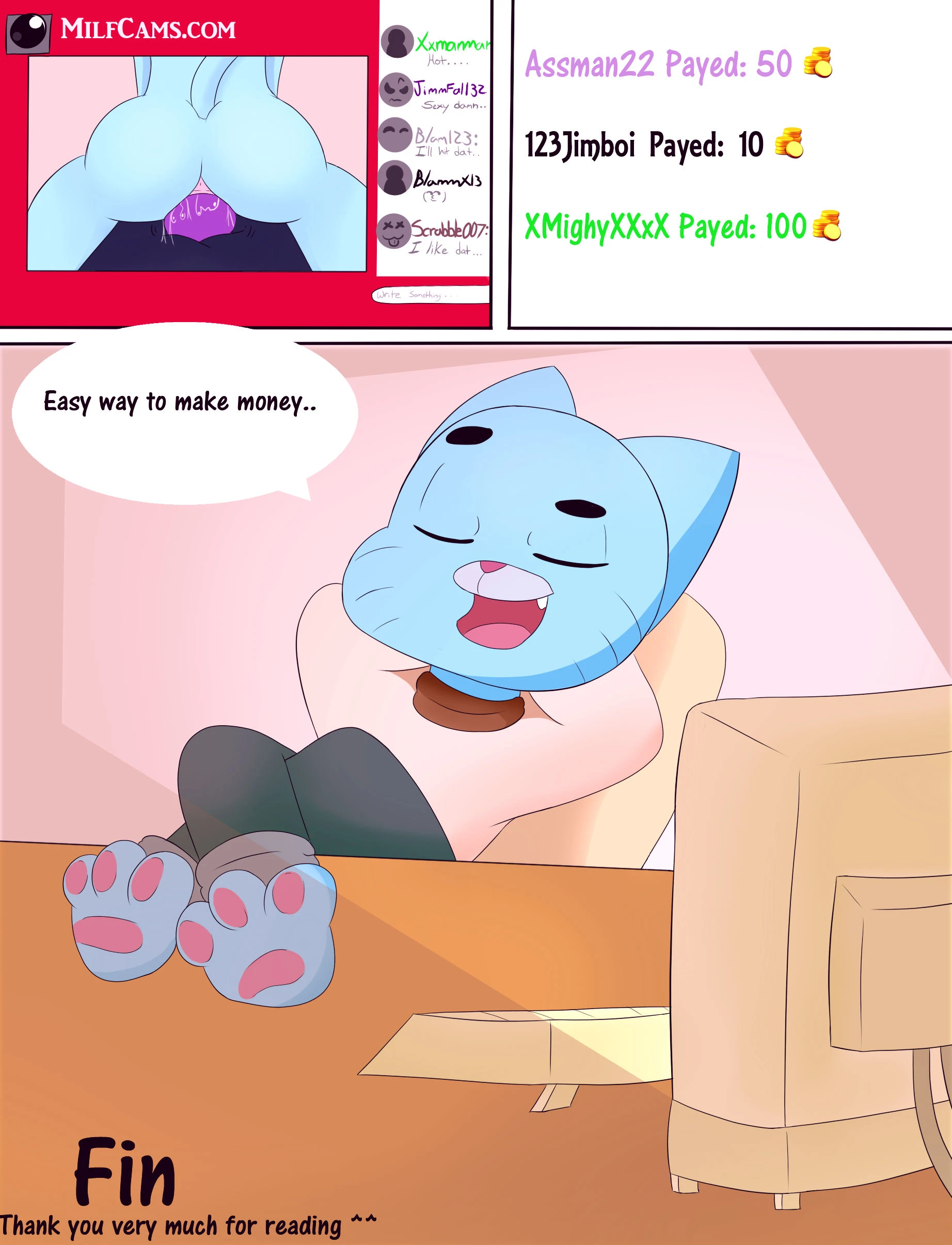 Nicoles relaxing day porn comic picture 10