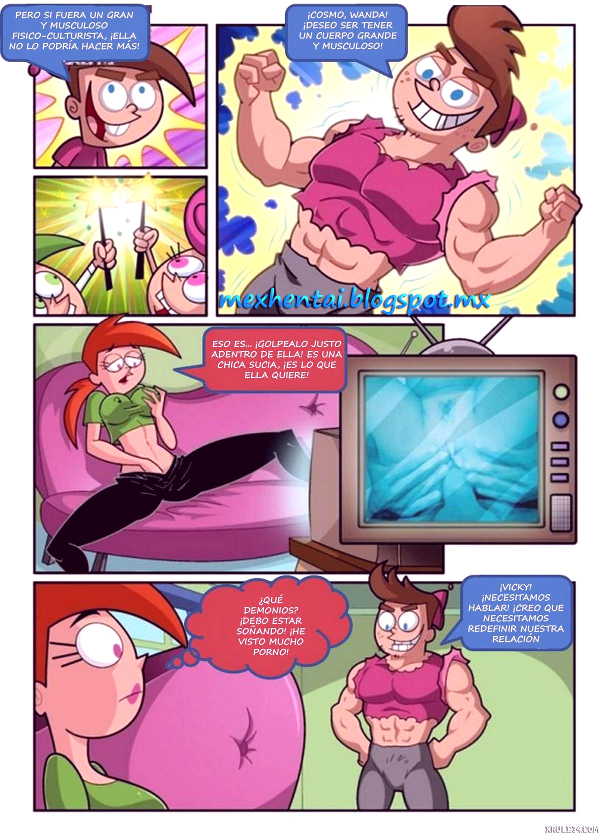 Pushed around porn comic picture 2