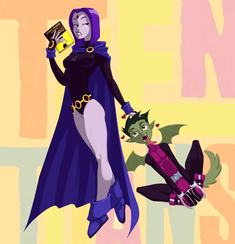 Raven comic just for fun porn comic picture 1
