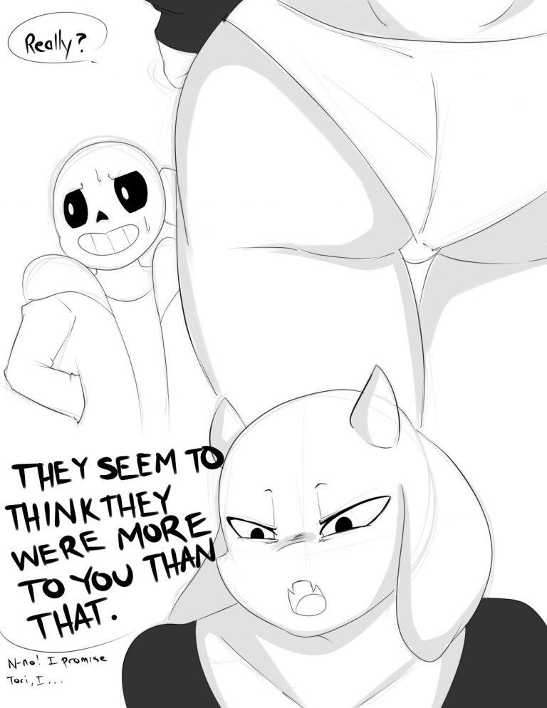 Sans x toriel porn comic picture 2