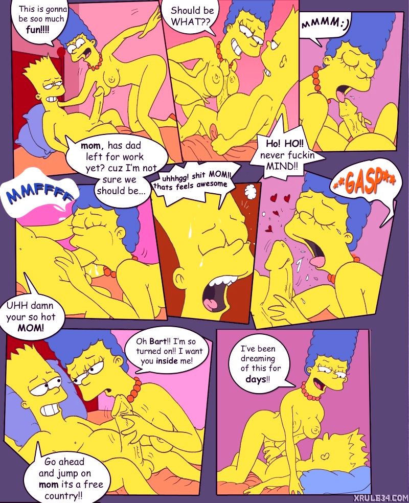 Simpcest porn comic picture 4