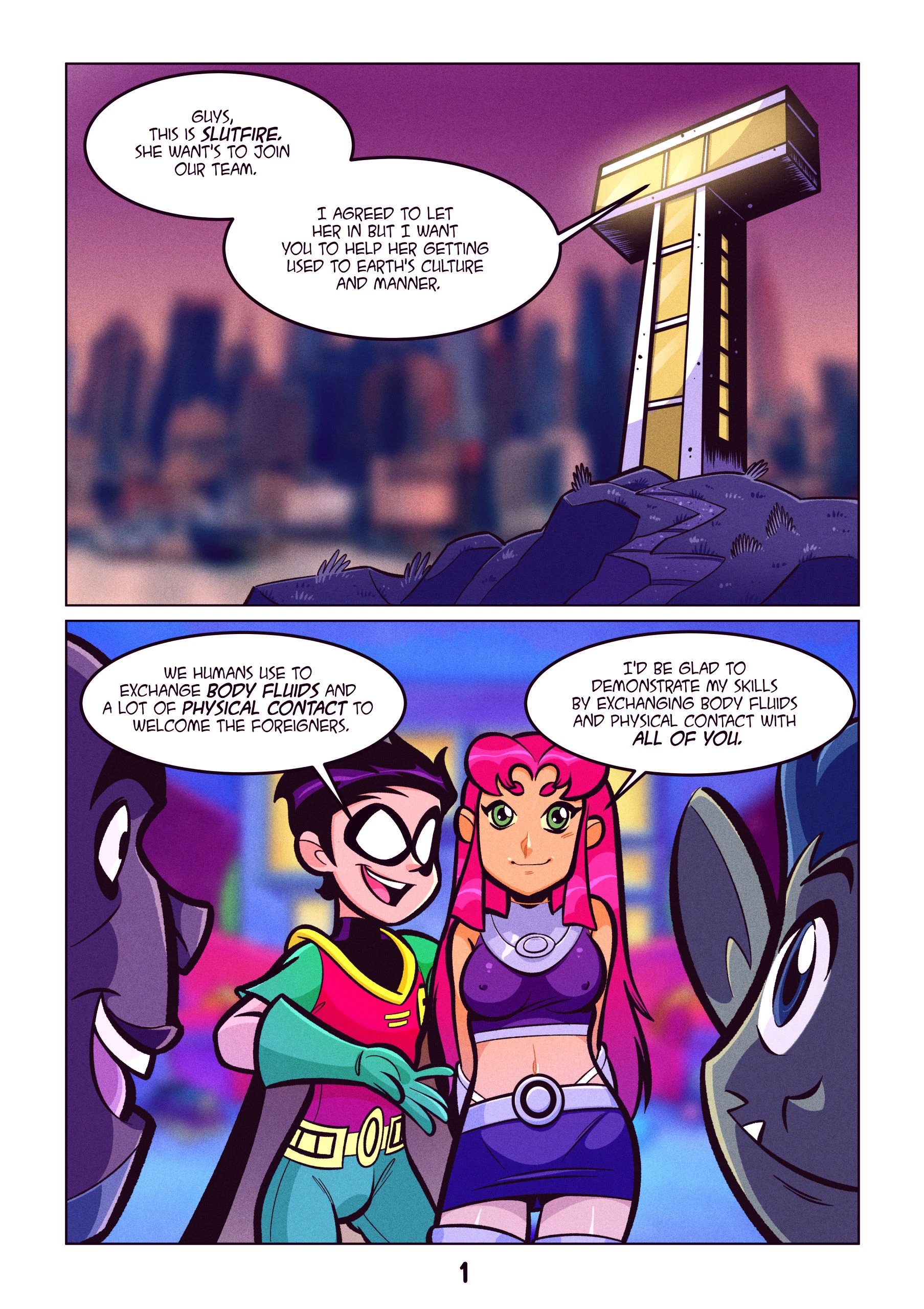 Slutfire porn comic picture 2