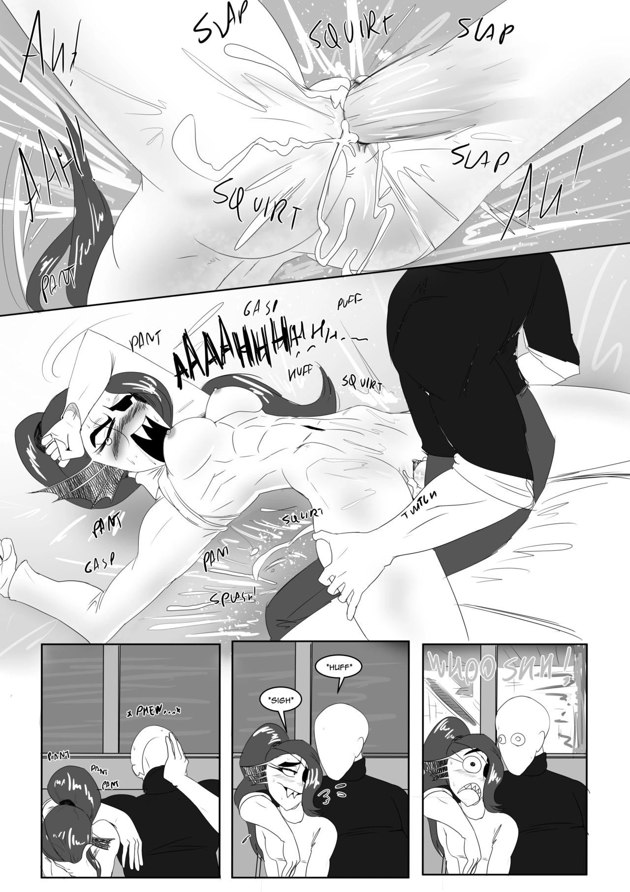Spear of just us 2 battle against a true nympho porn comic picture 15