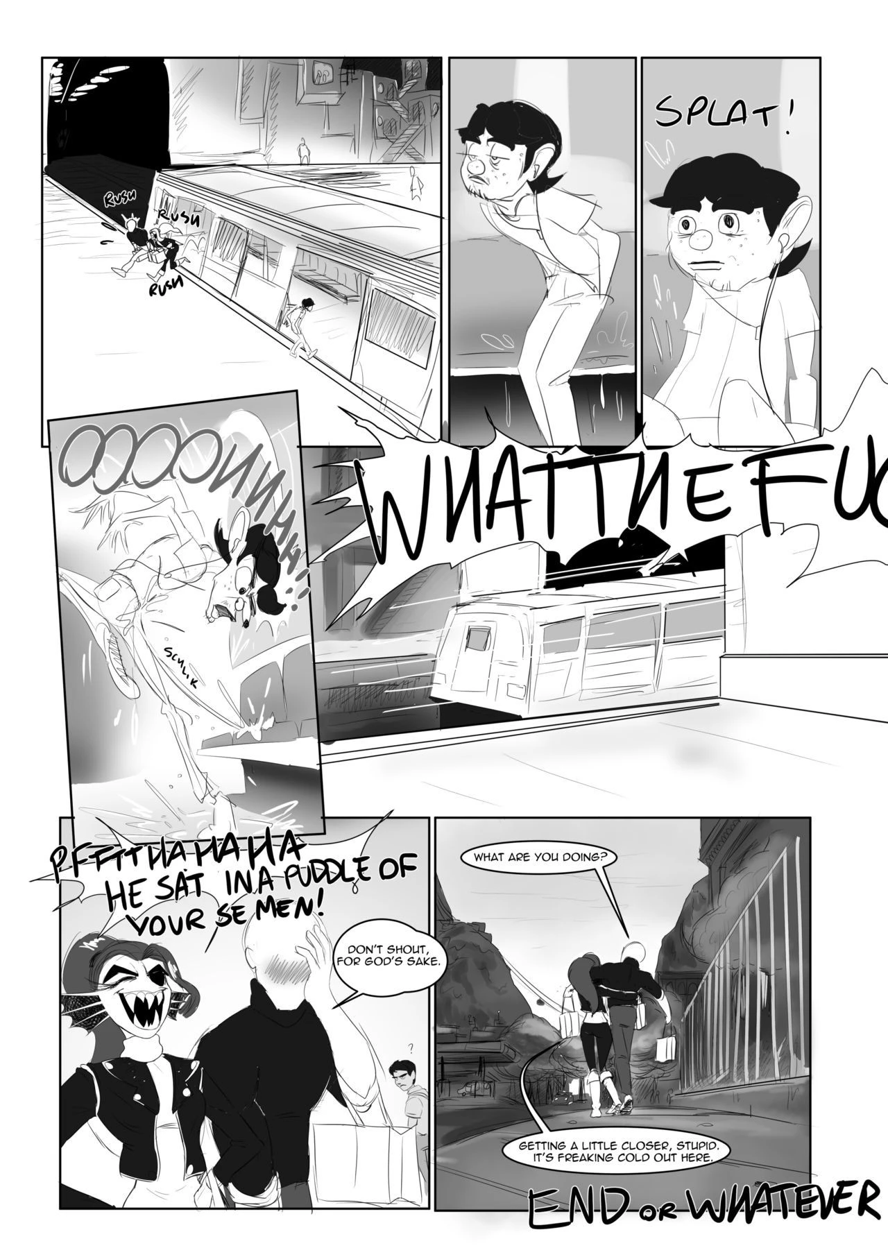 Spear of just us 2 battle against a true nympho porn comic picture 16