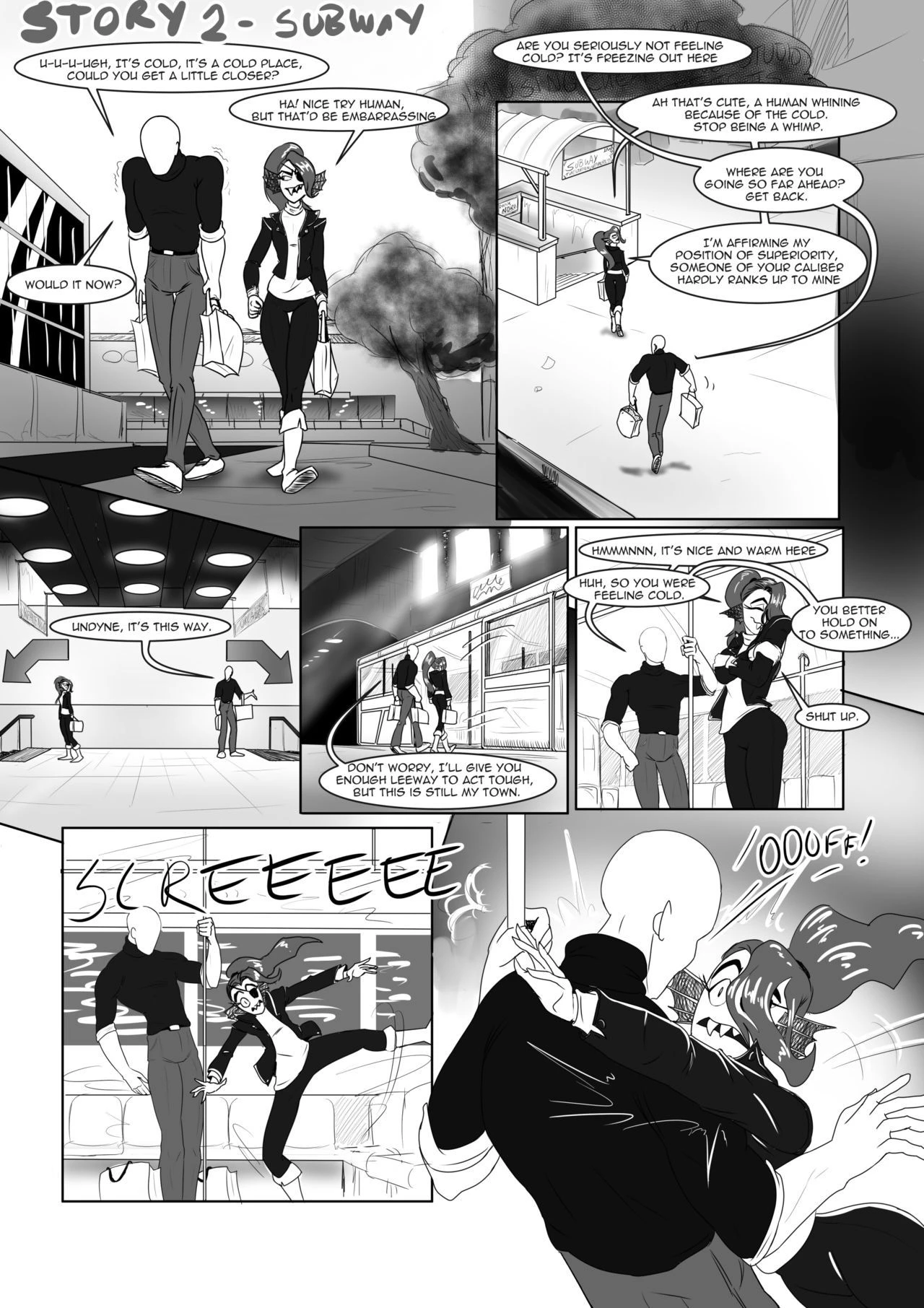 Spear of just us 2 battle against a true nympho porn comic picture 9